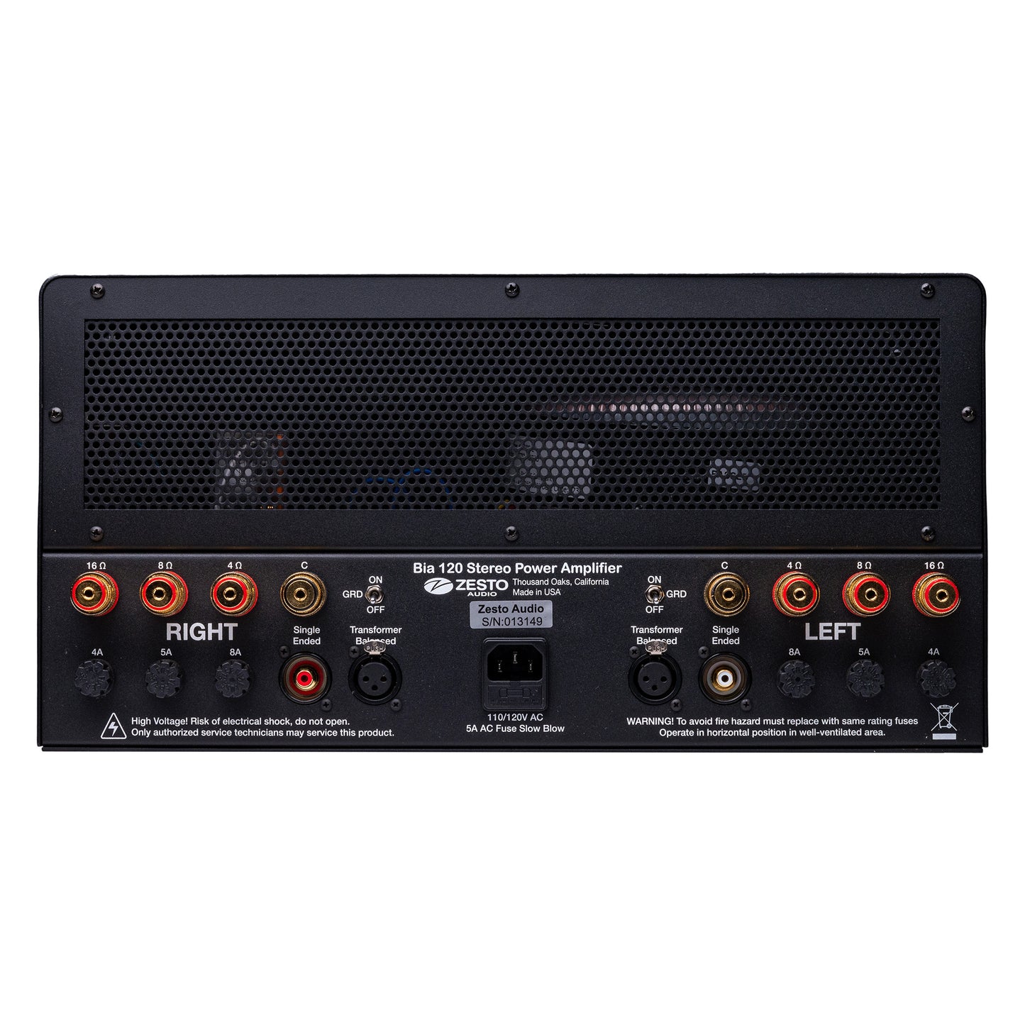 Zesto Audio Bia 120 Stereo Poweramp
