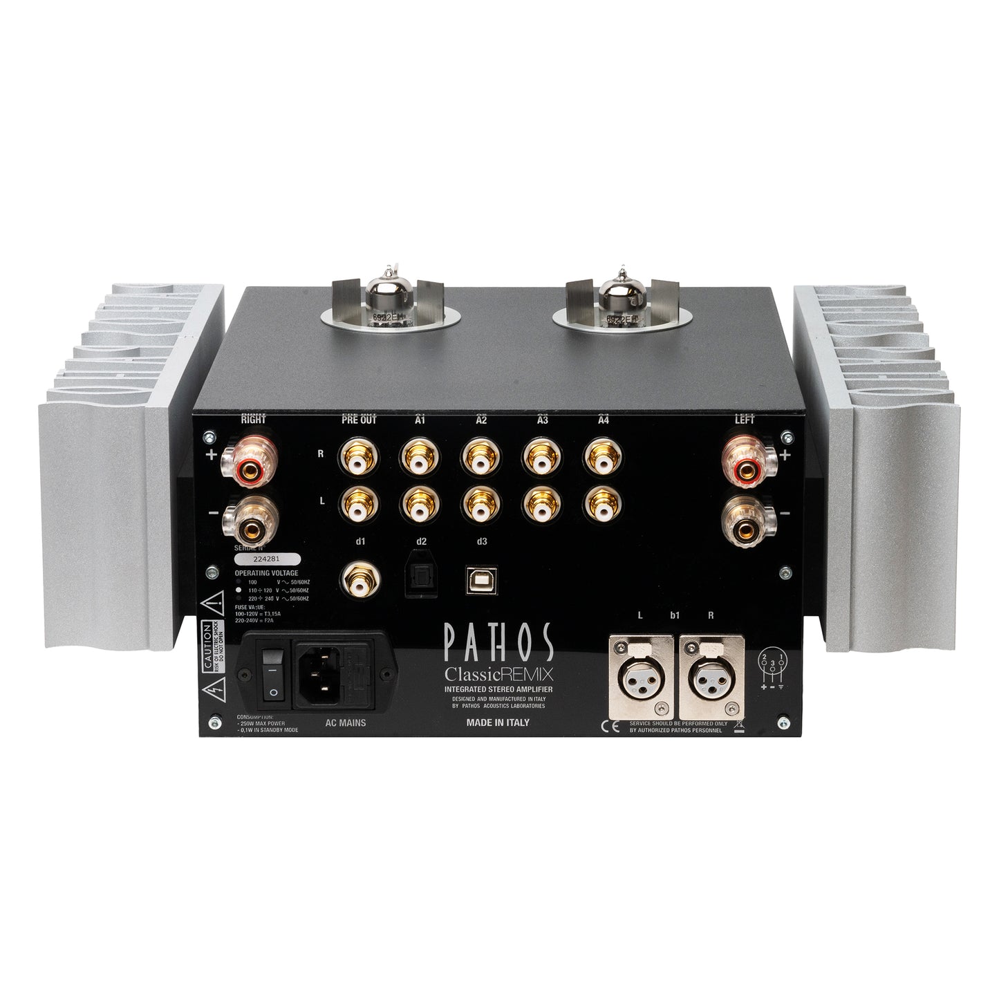 Pathos Classic Remix Tube Hybrid Integrated Amplifier