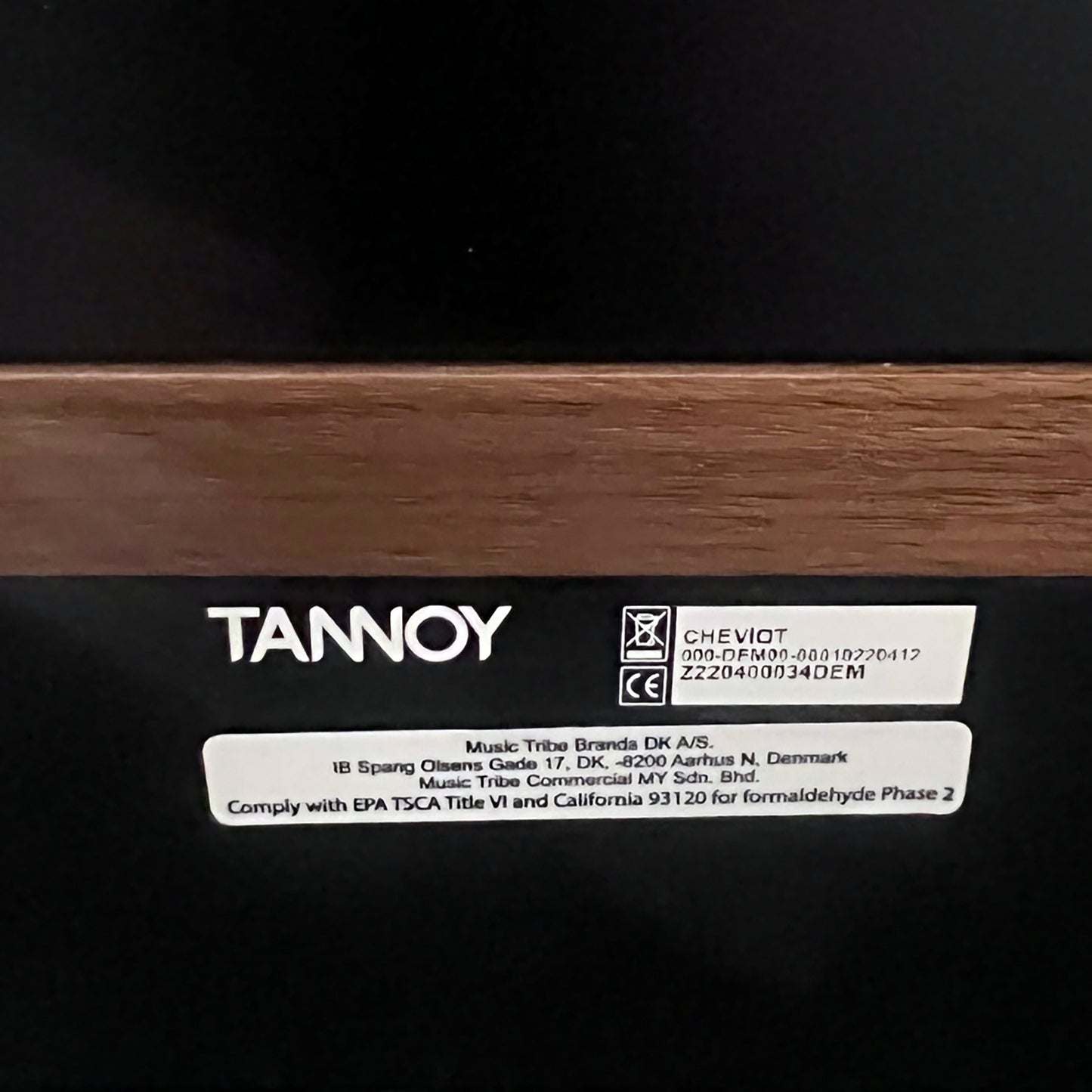 Tannoy Cheviot Loudspeaker (each) (BLEM)
