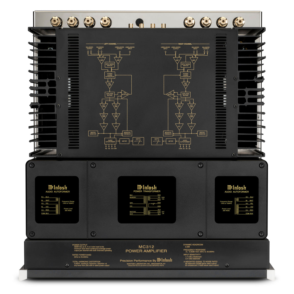 McIntosh MC312 2-Channel Power Amplifier