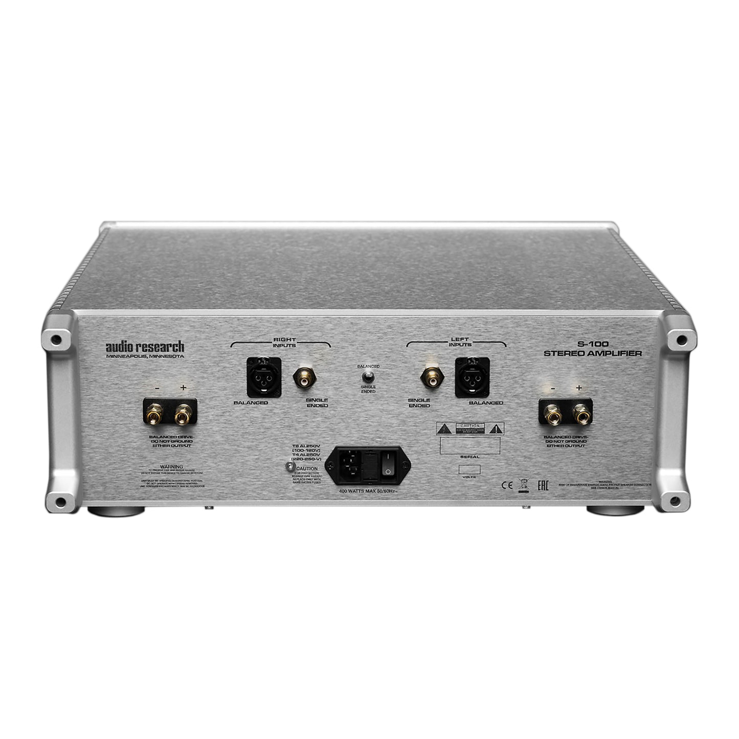 Audio Research S-100 Stereo Power Amplifier