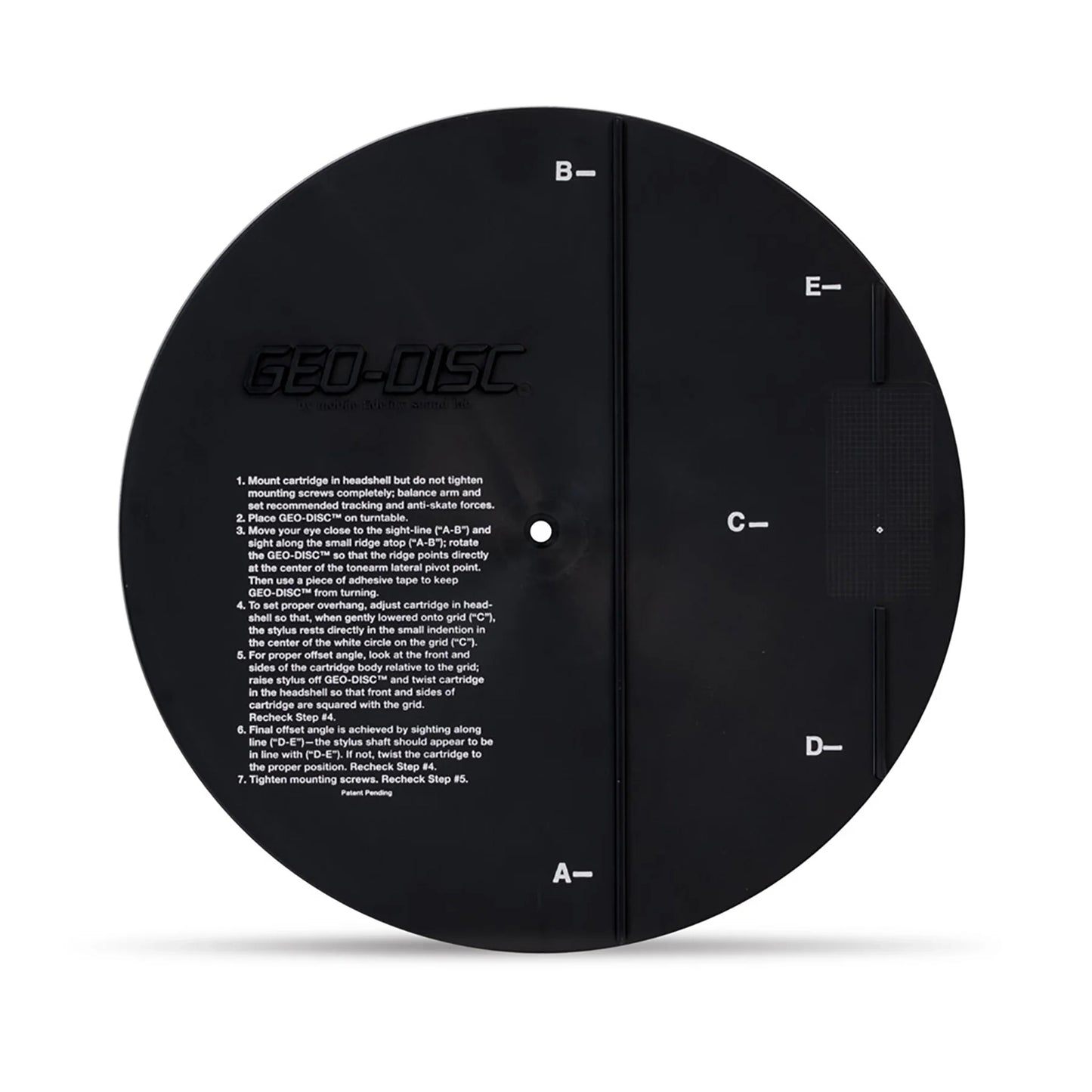 MoFi Electronics Geo Disc Alignment Tool