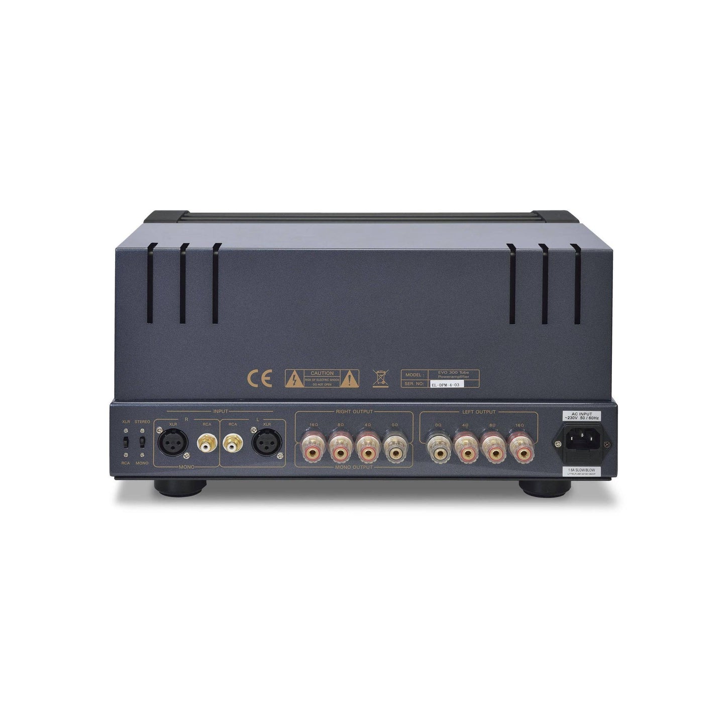 PrimaLuna EVO 300 Tube Poweramp Black (BLEM)