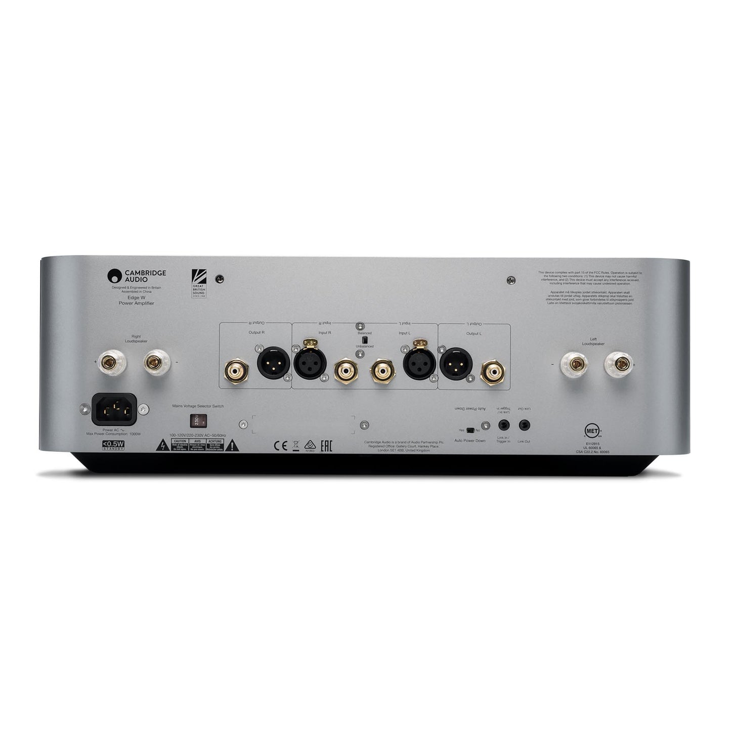 Cambridge Audio Edge W Stereo Power Amplifier
