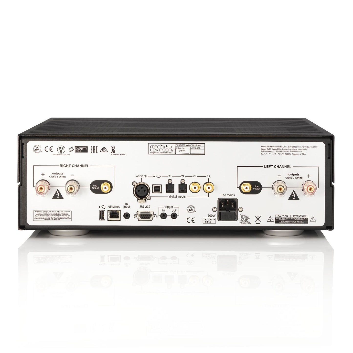 Mark Levinson No5802 Integrated Amplifier