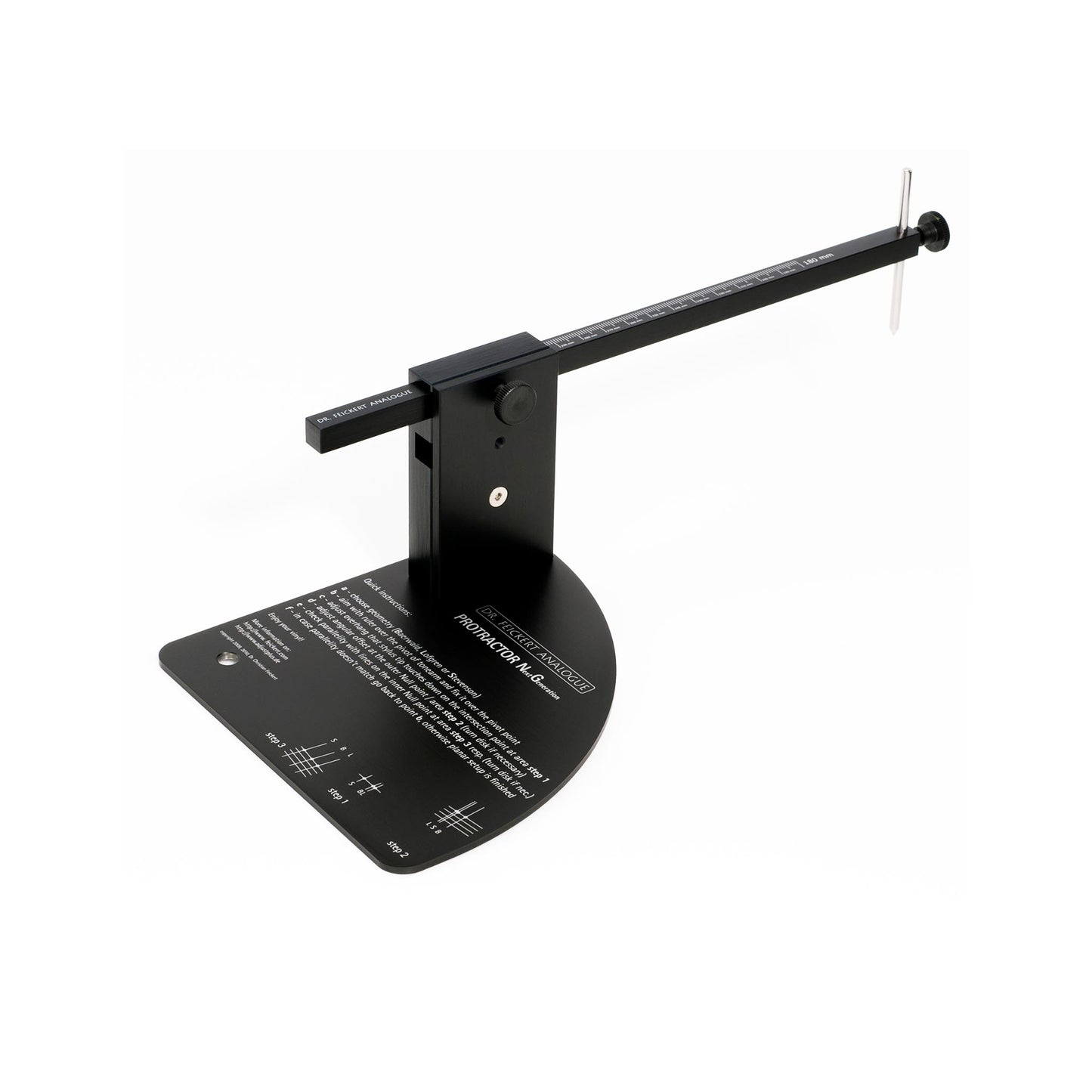 Dr. Feickert Analogue Universal Alignment Protractor