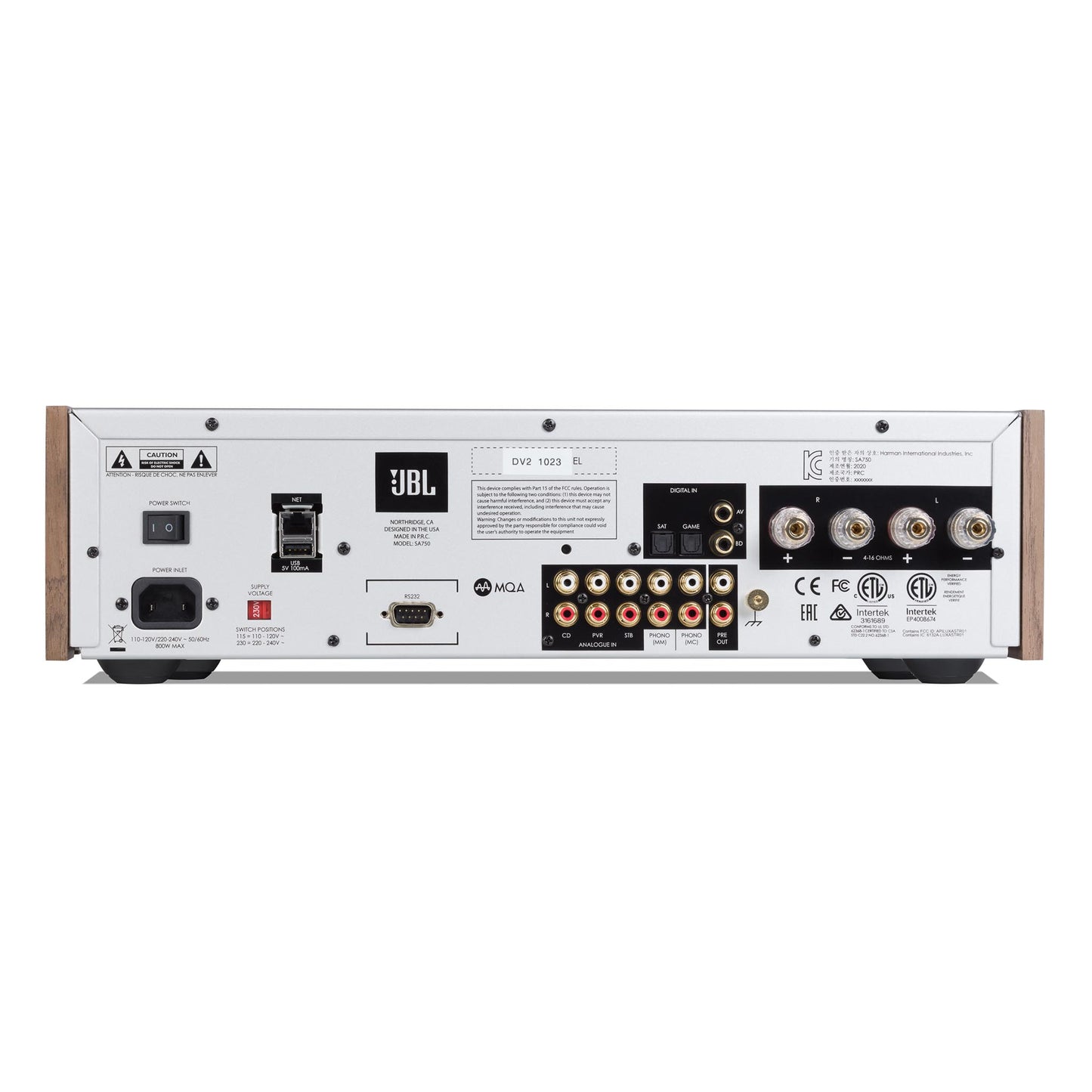 JBL SA750 Streaming Integrated Amplifier