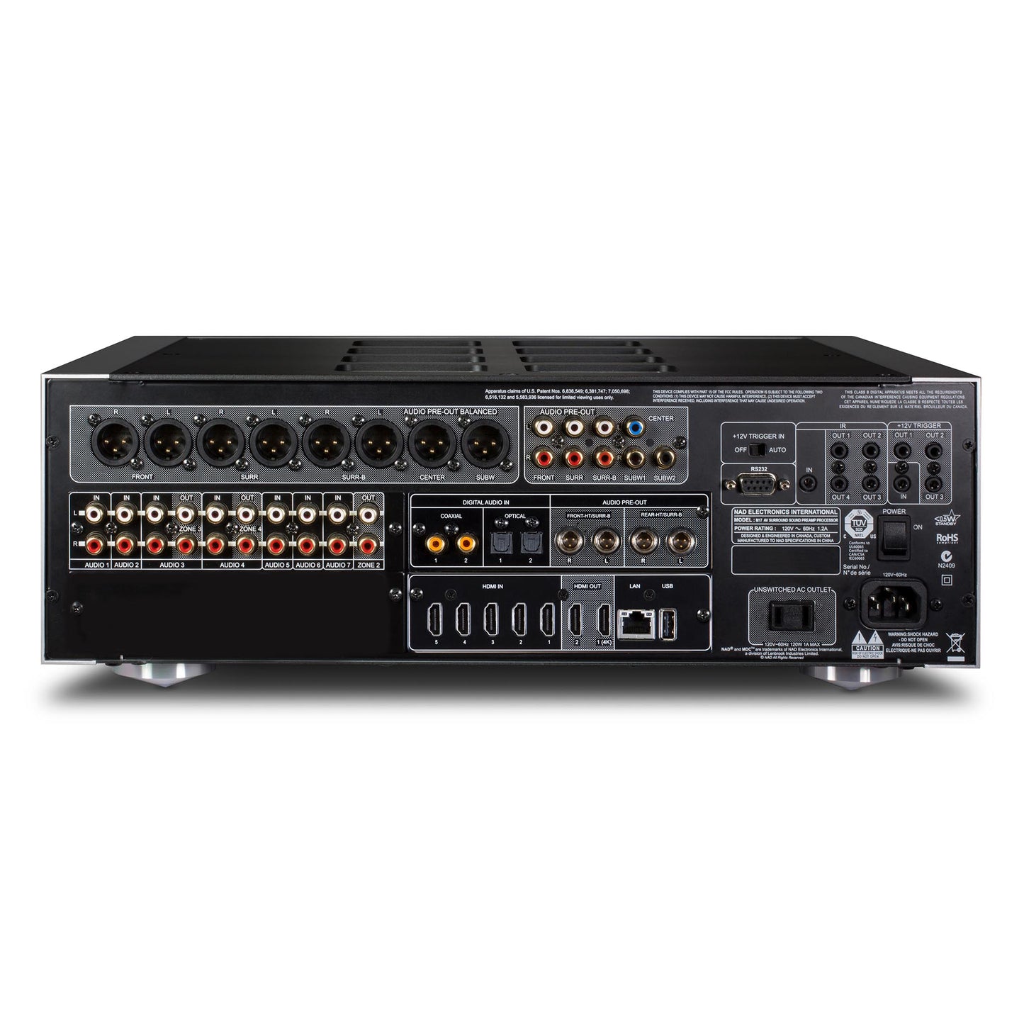 NAD M17 V2i AV Surround Sound Preamplifier