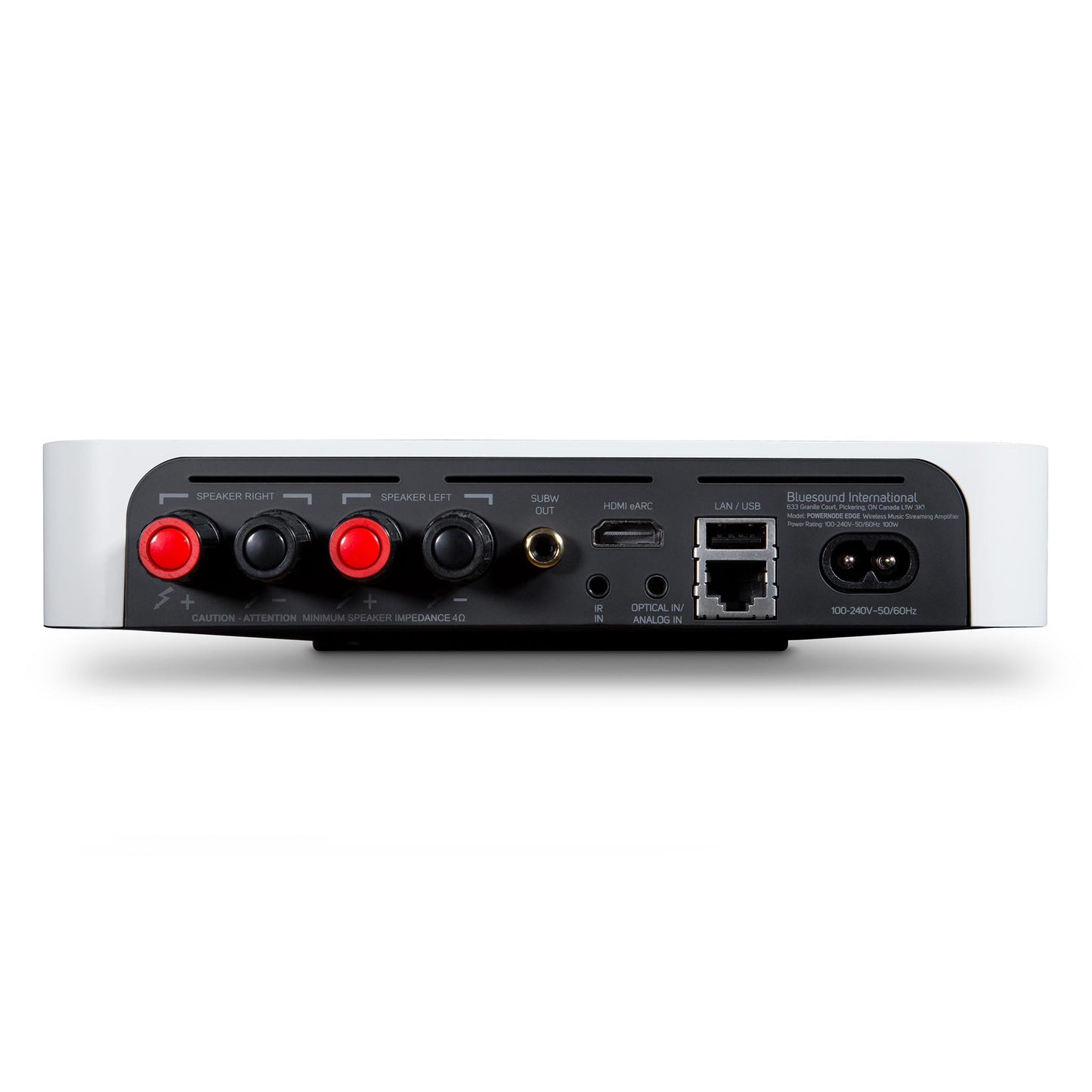 Bluesound POWERNODE Edge - Streamer / Music Server / DAC / Amplifier