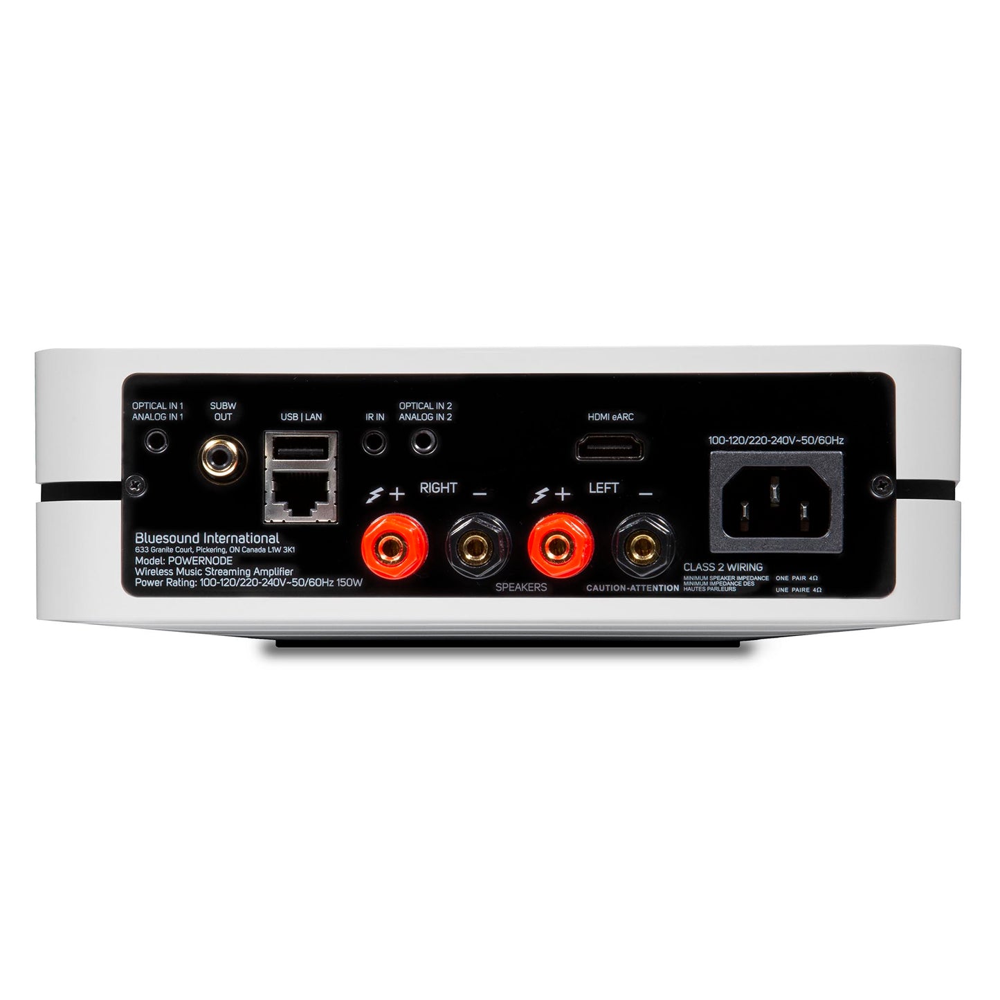Bluesound POWERNODE - Streamer / Music Server / DAC / Amplifier