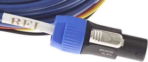 REL Bassline Blue Line Array Connectors (pair)