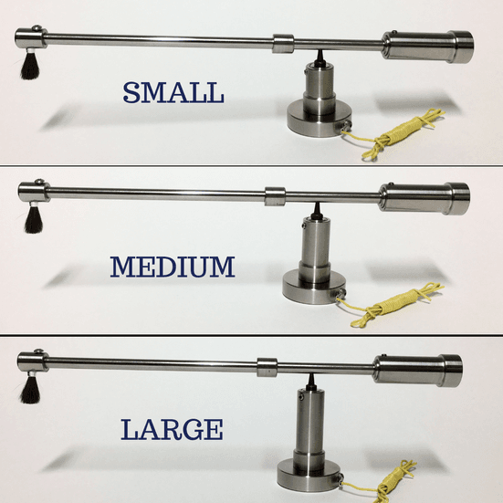 TRU-SWEEP Anti-Static Unipivot Spinning Dust Brush