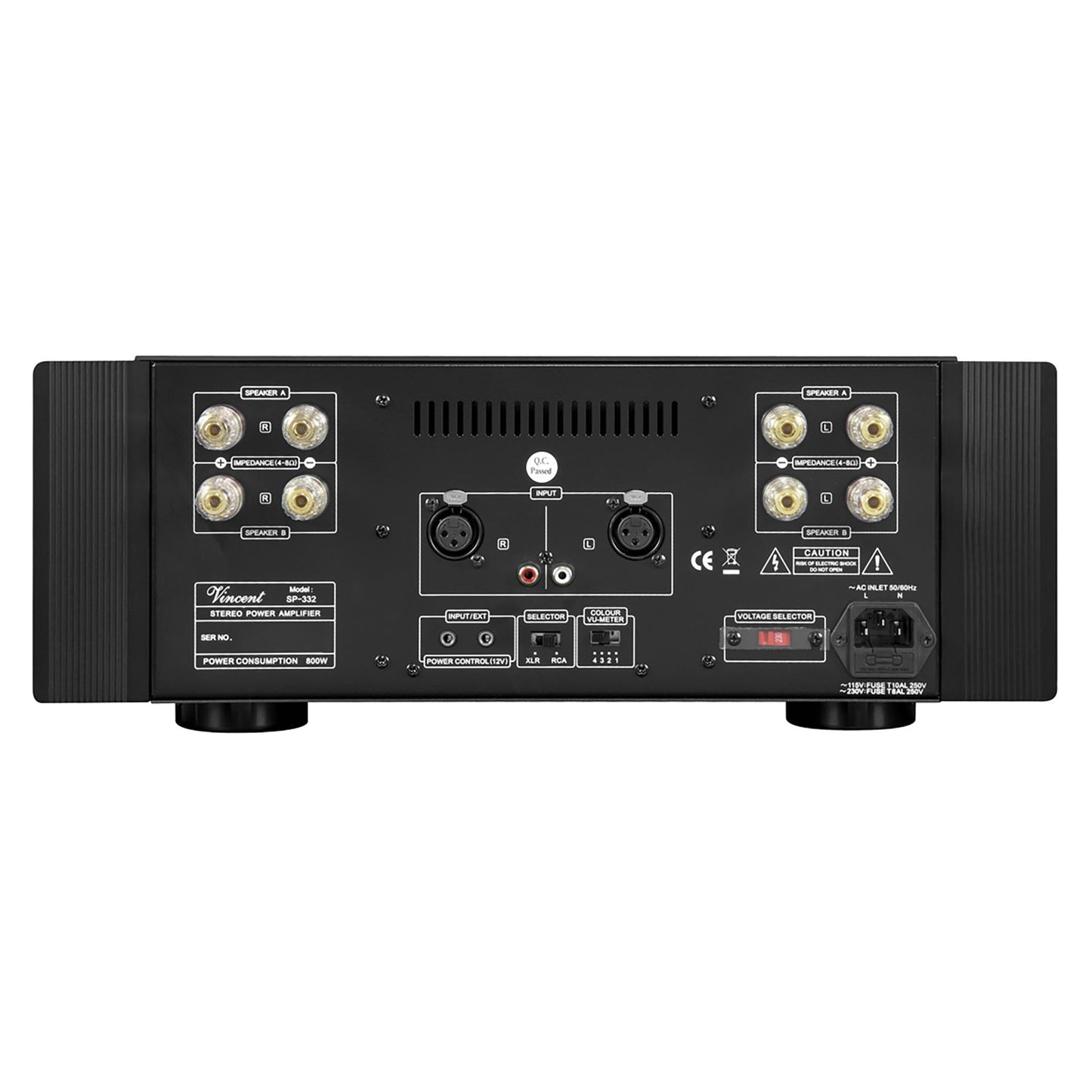 Vincent SP-332 Hybrid Stereo Power Amplifier