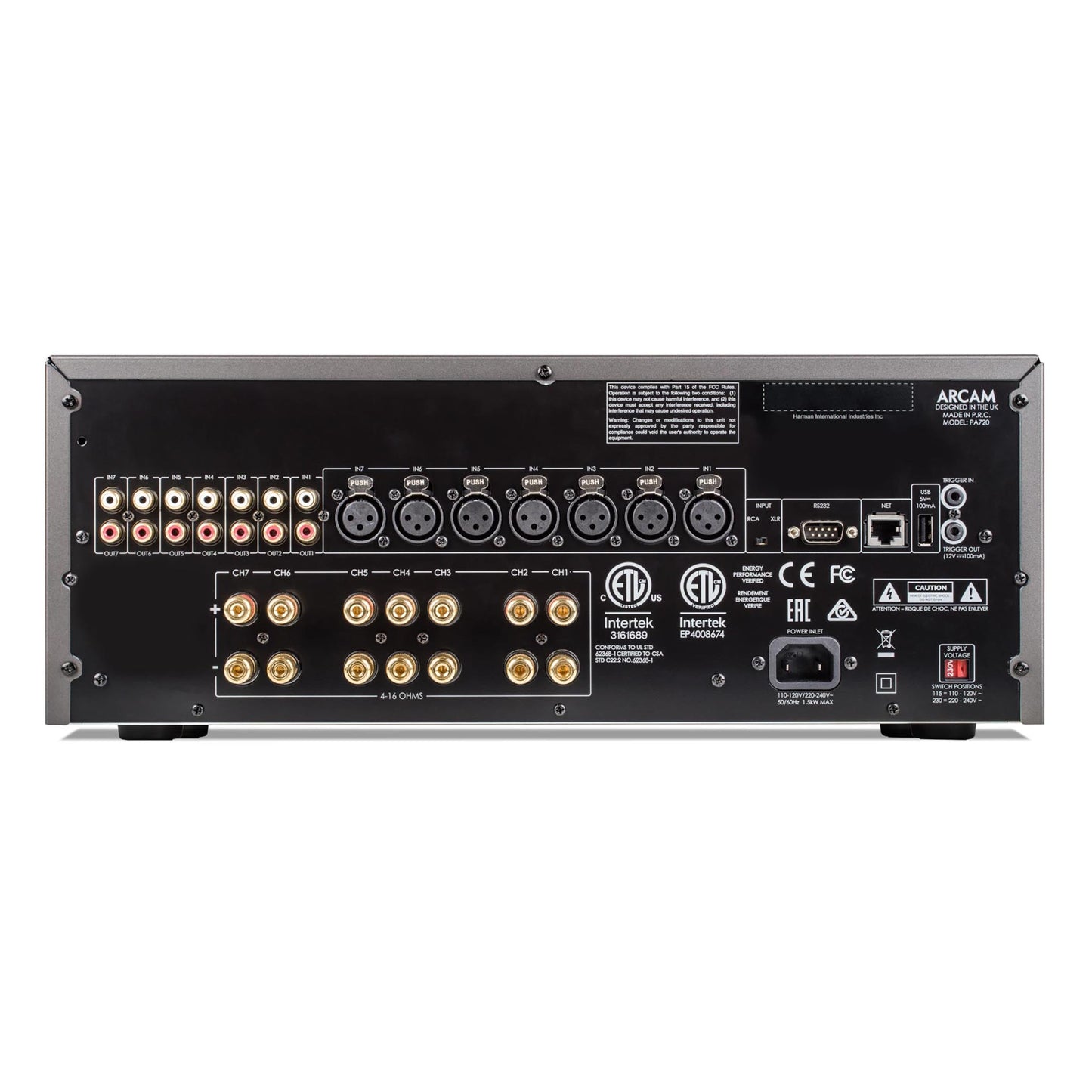 Arcam PA720 7-channel power amplifier