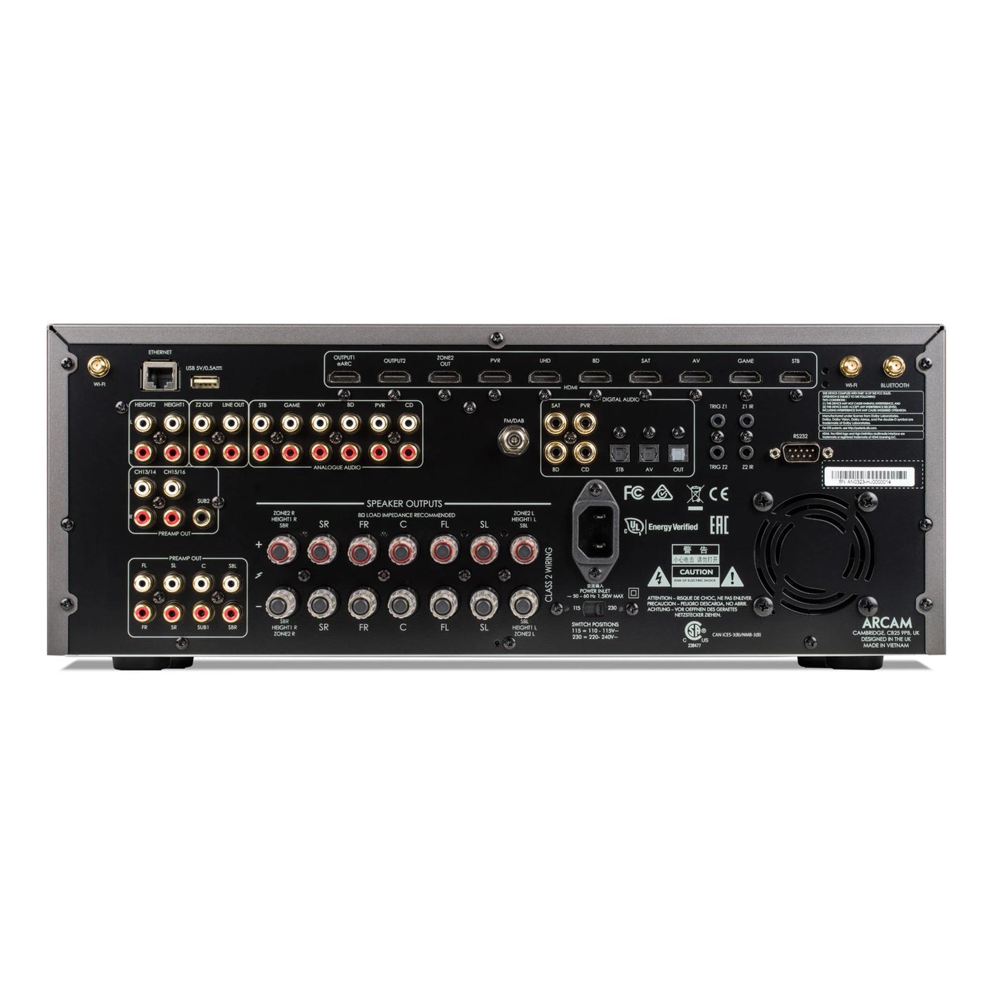 Arcam AVR20 7.2-channel Receiver
