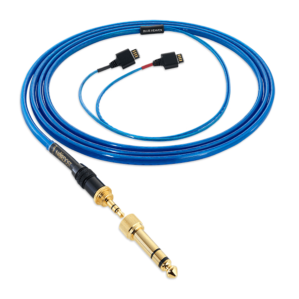 Nordost Blue Heaven Headphone Cable 1.25 Meter / Push-Pull (2x) (Sennheiser  HD 800, Enigma Acoustics Dharma)