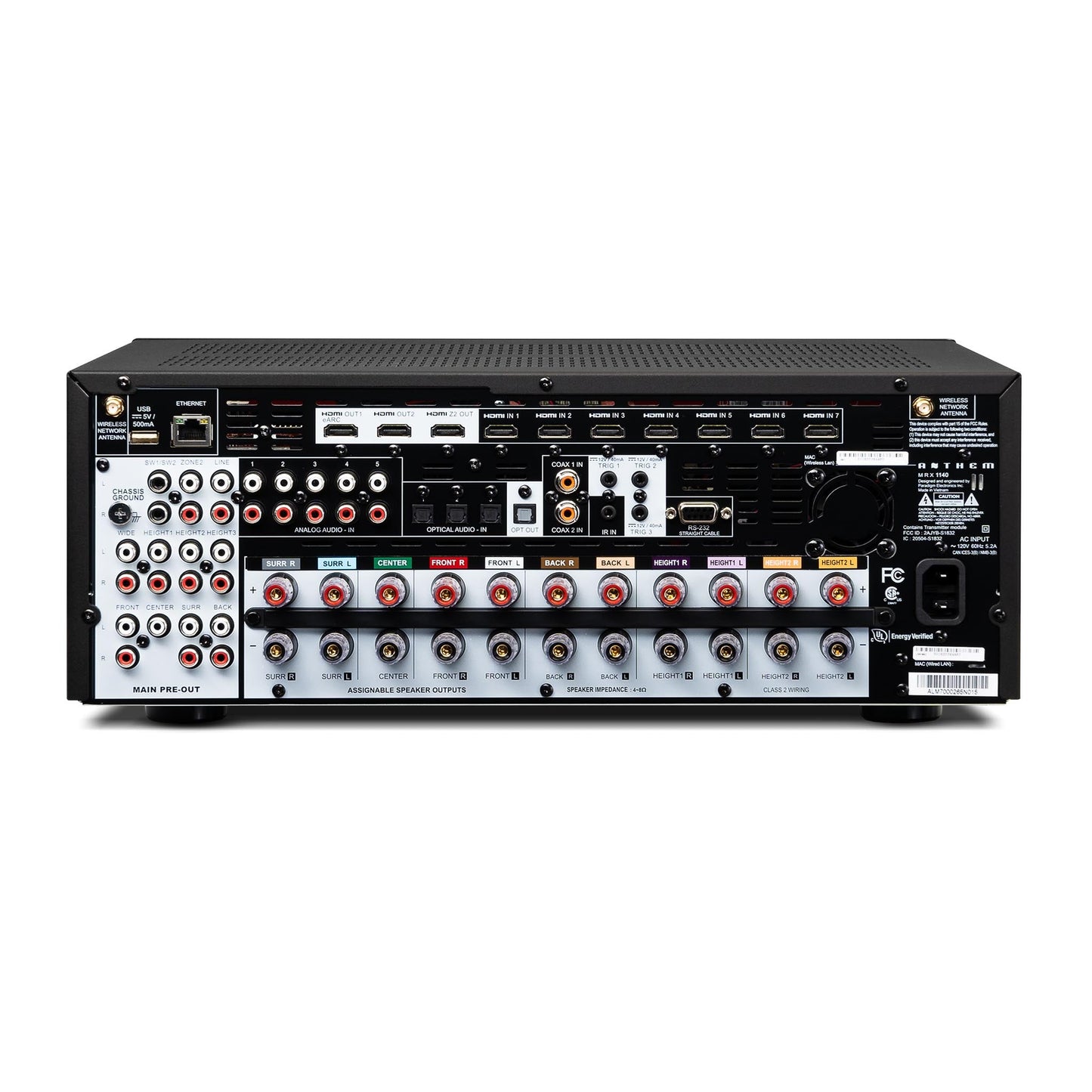 Anthem MRX 1140 8K Home Theater Receiver (OPEN)