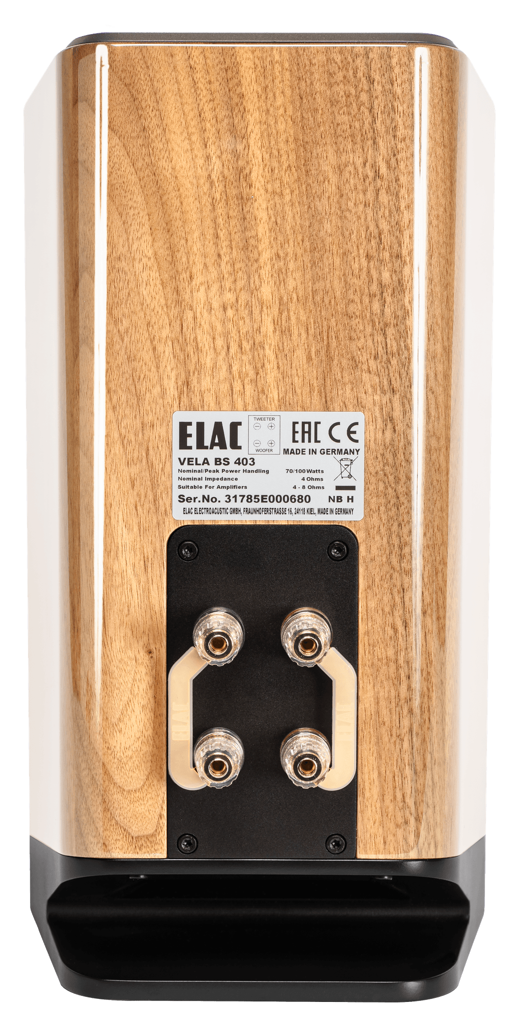 ELAC VELA BS 403 Standmount Loudspeakers (pair) (OPEN)