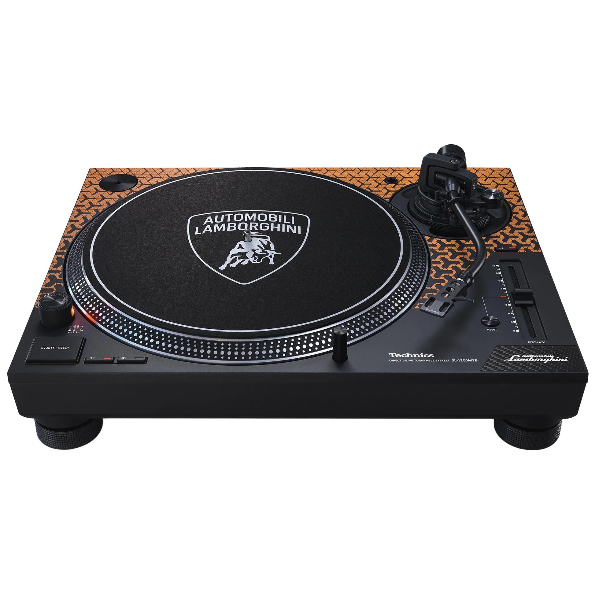 Technics x Lamborghini SL-1200M7B Special Edition Direct Drive Technics x Lamborghini SL-1200M7B Special Edition Direct Drive