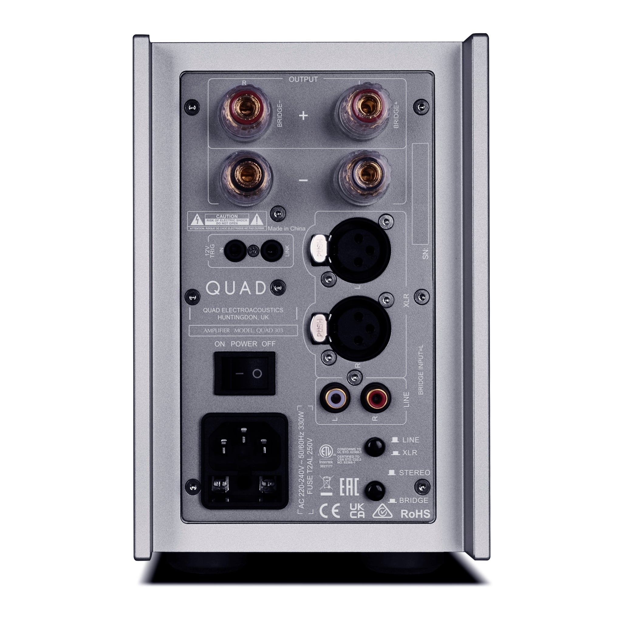 QUAD 303 パワーアンプ 本体 Quad 303 Power Amplifier – Upscale Audio