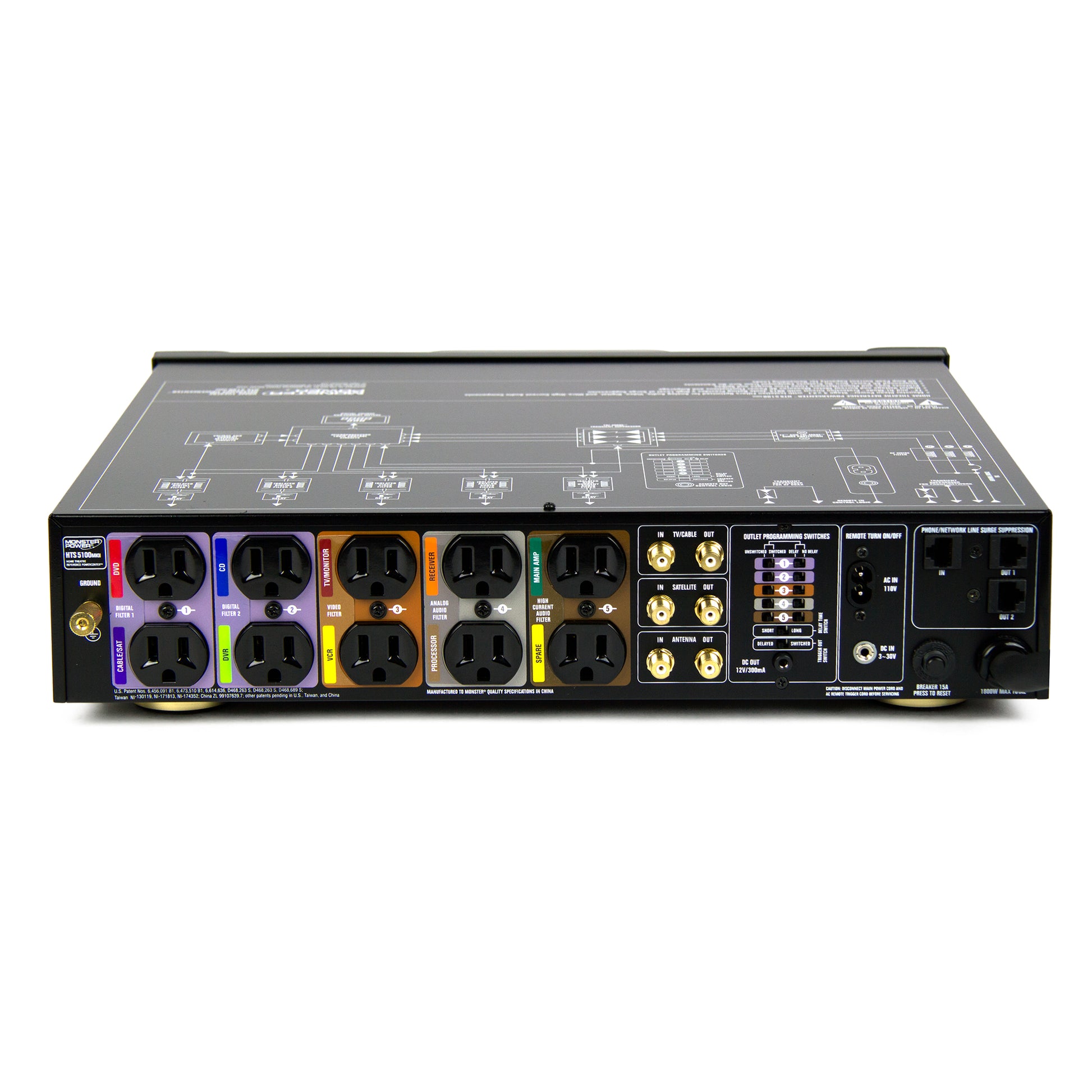 Monster Power hts 5100 MKII Home Theater Power Conditioner (USED)