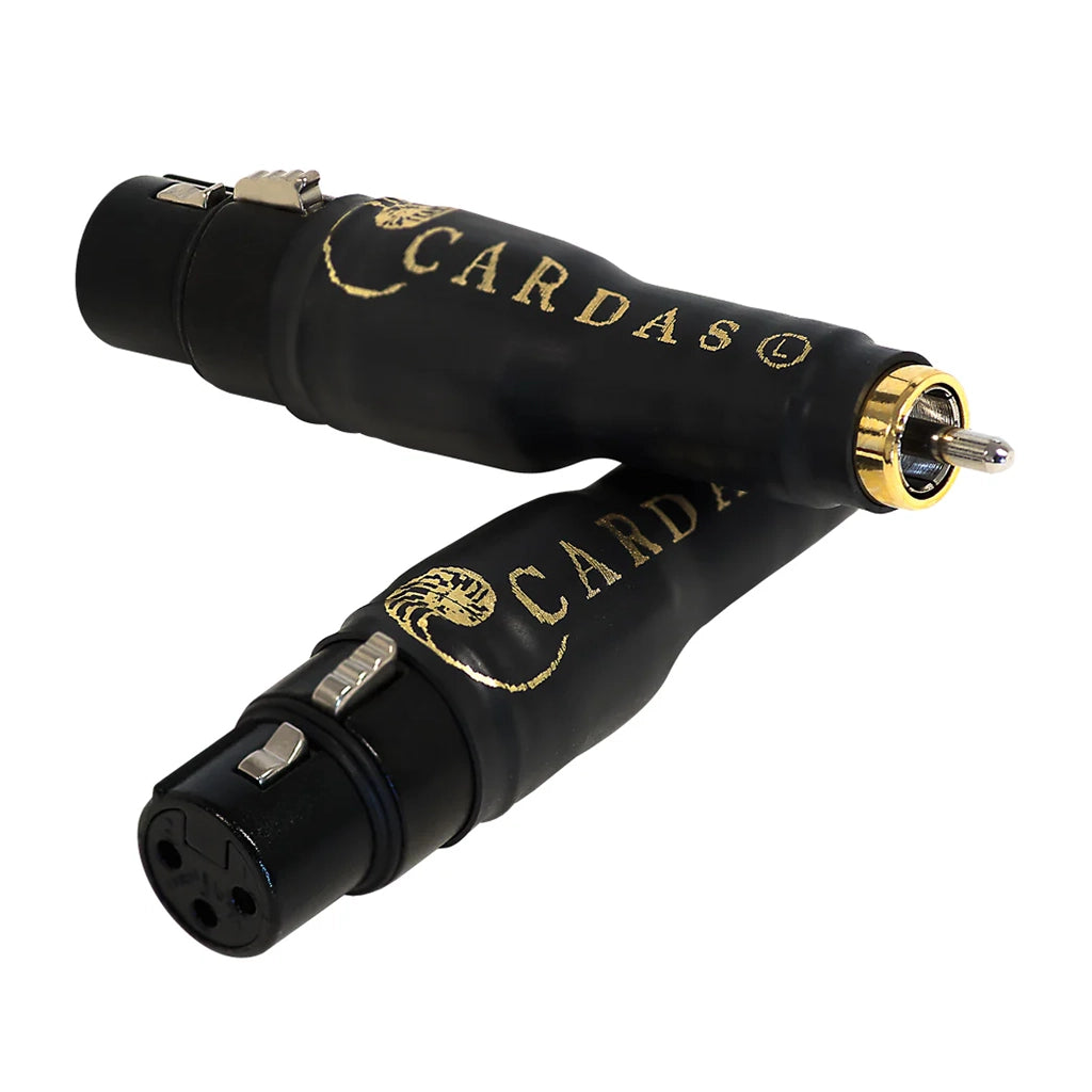 Cardas Male RCA to Female XLR Adapters (pair)