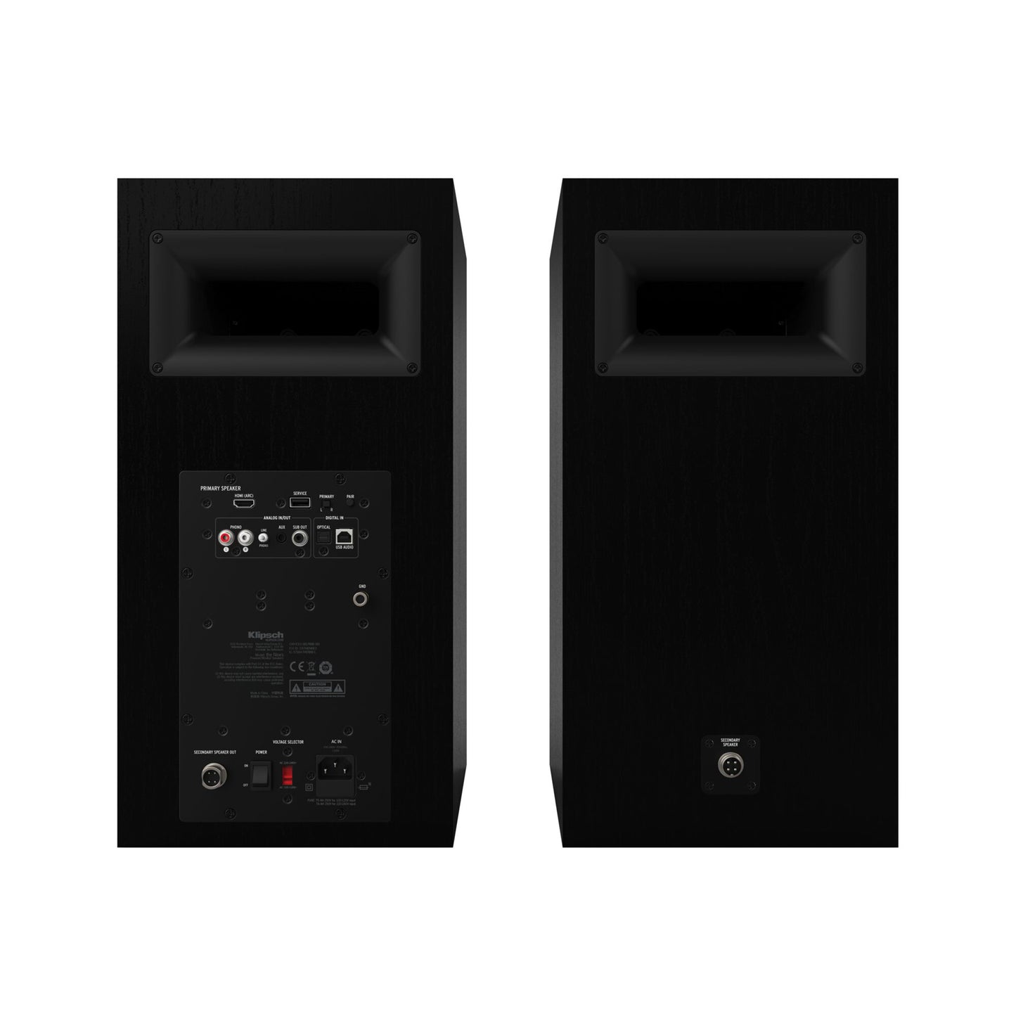 Klipsch The Nines Powered Bookshelf Loudspeakers with Bluetooth (pair)