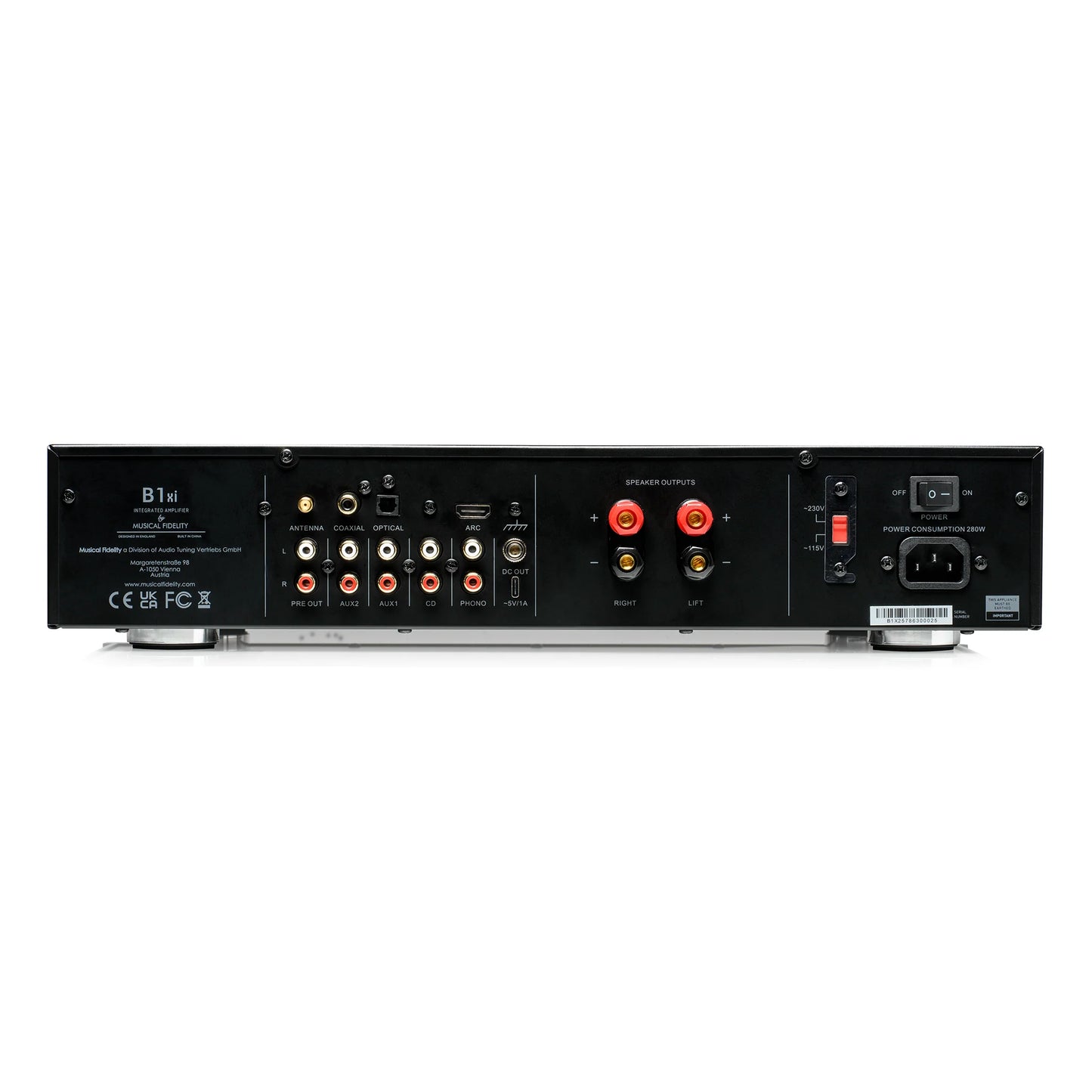 Musical Fidelity B1xi Integrated Amplifier (OPEN)