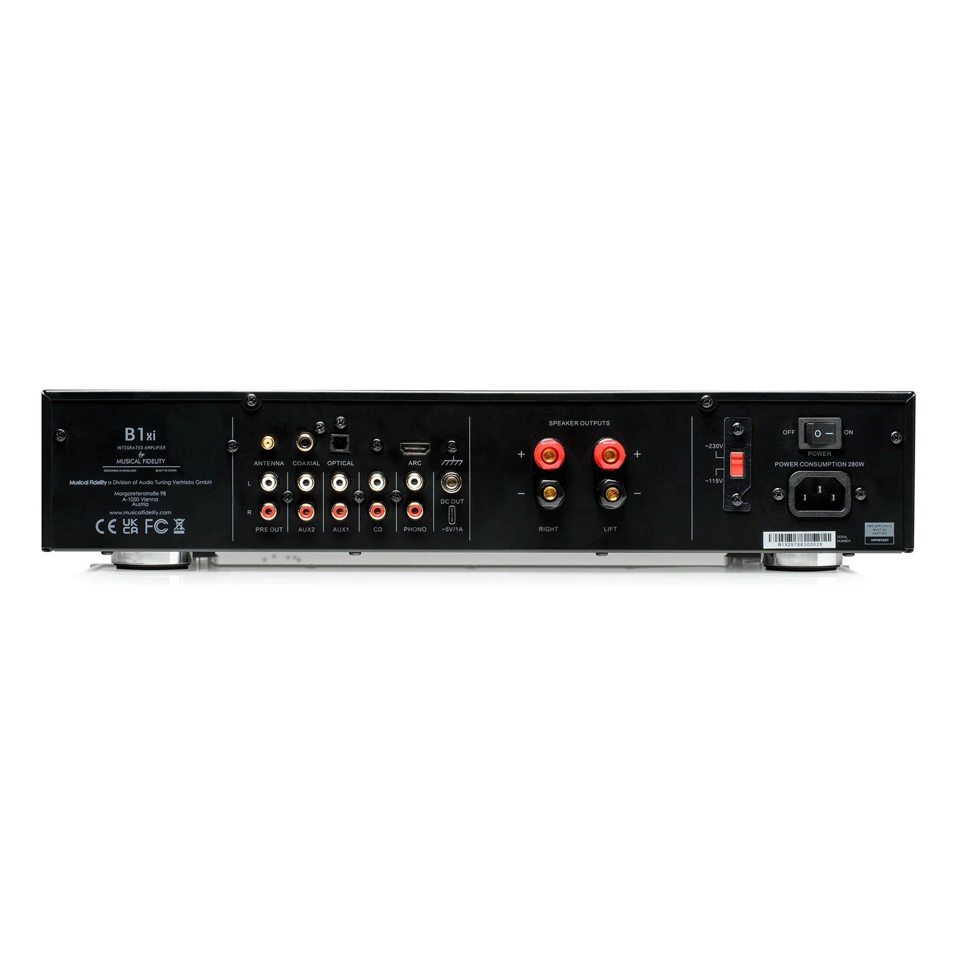 Musical Fidelity B1xi Integrated Amplifier (OPEN)