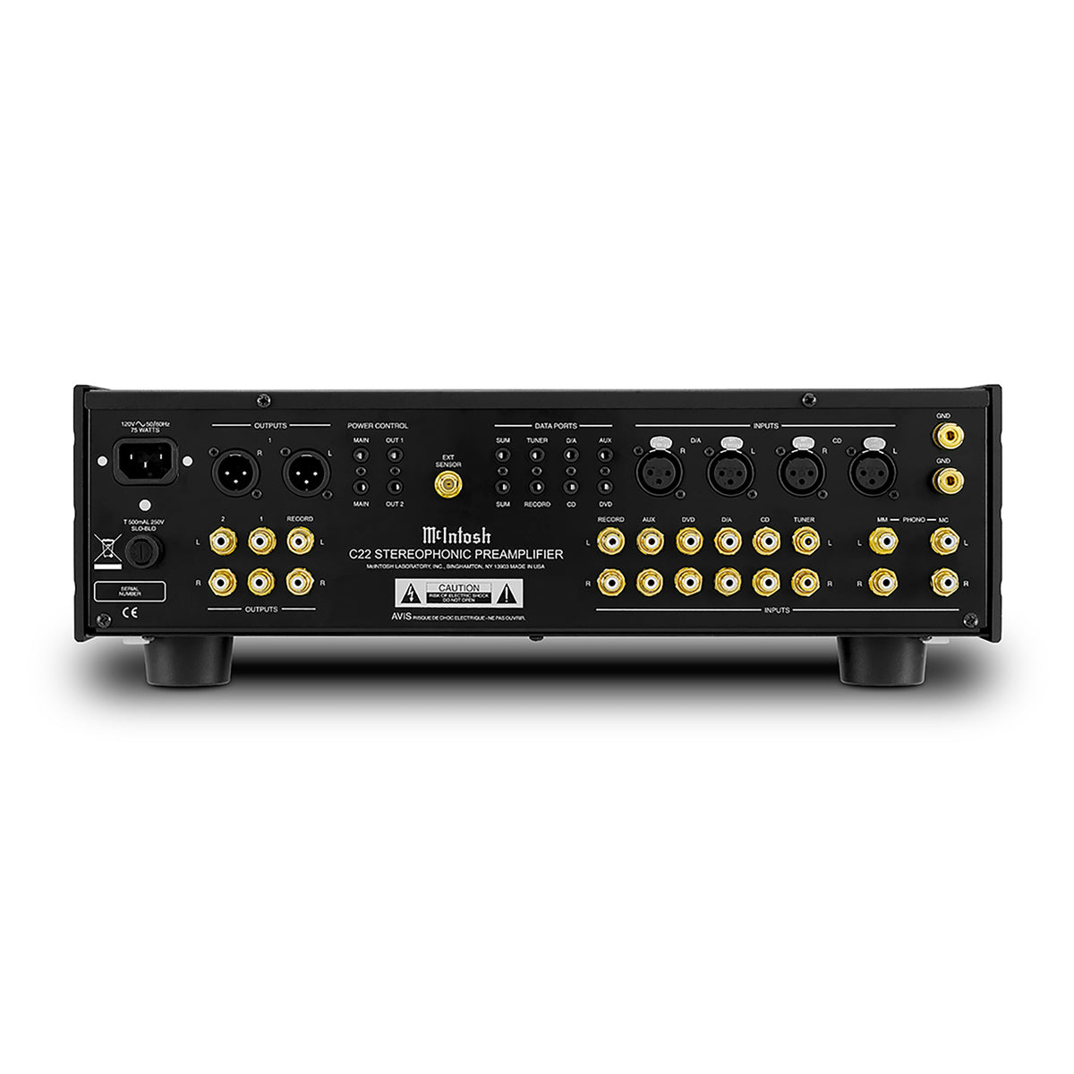 McIntosh C22 2-Channel Preamplifier Mk V
