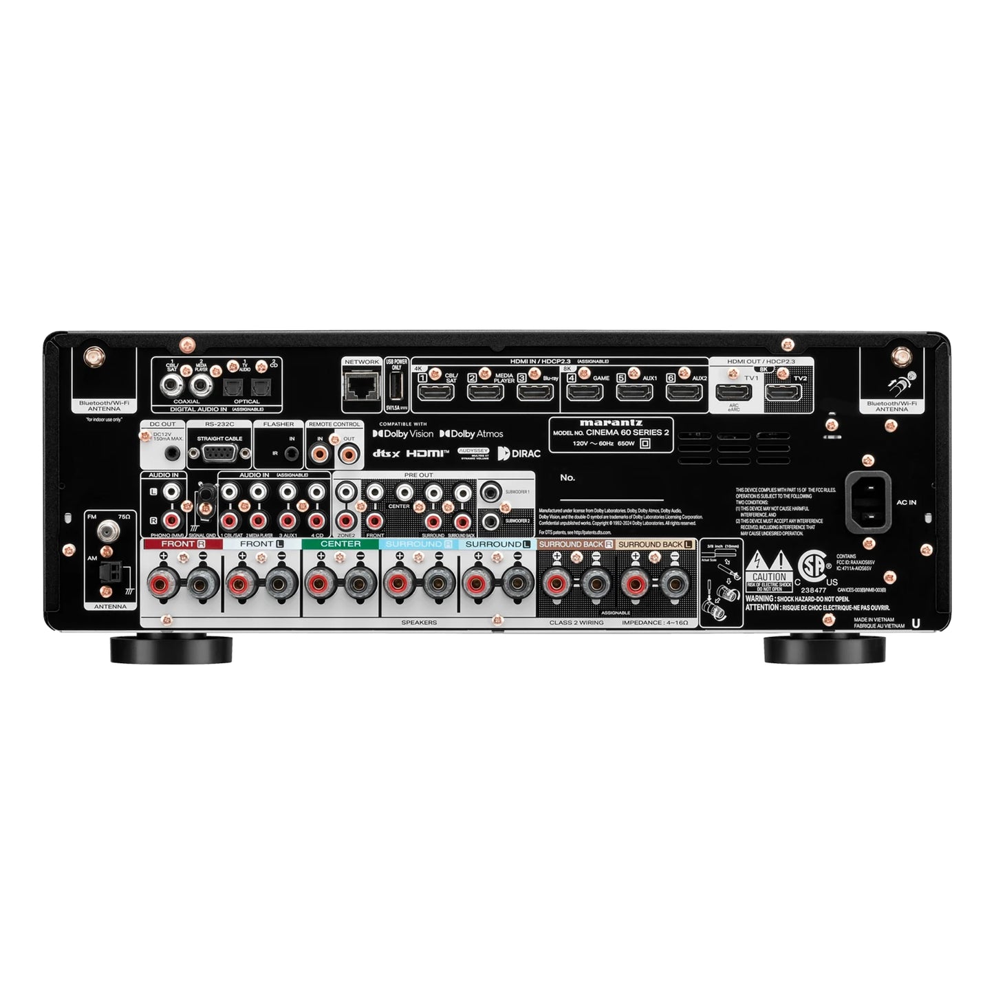 Marantz Cinema 60 SERIES 2 7.2 Channel Home Theater AV Receiver
