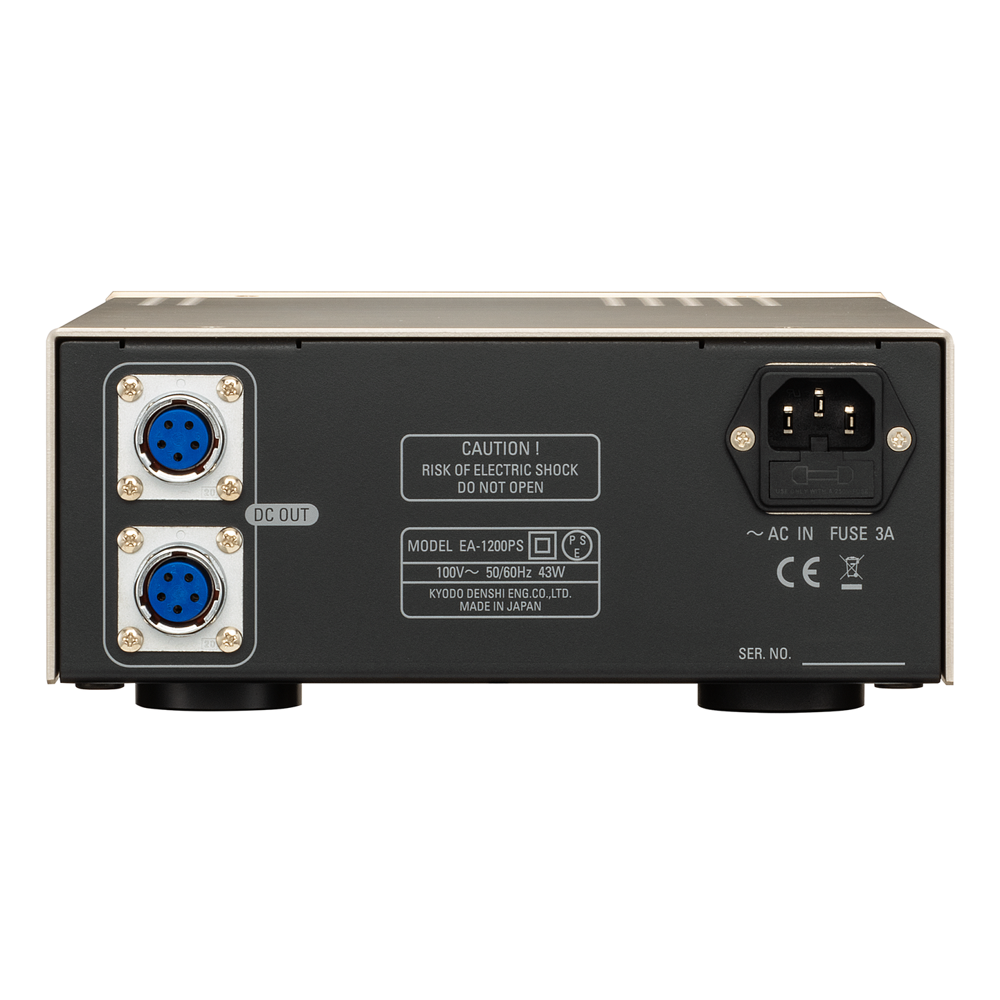 Phasemation EA-1200 Separate Mono Phono EQ Amplifier (3 Boxes)