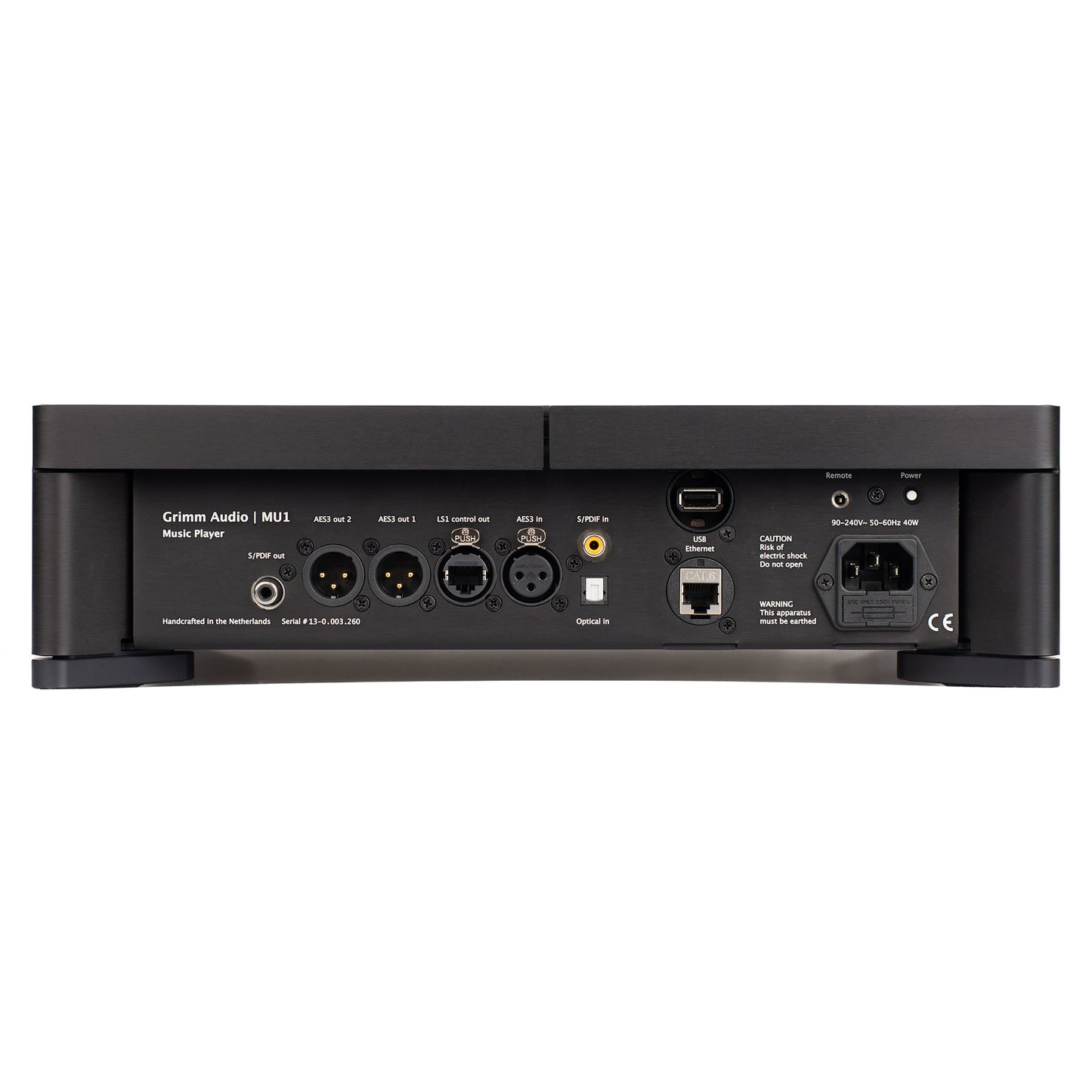 Grimm Audio MU1 Media Player / Streamer