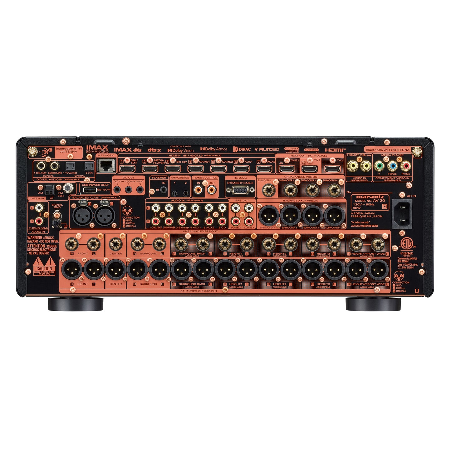 Marantz AV 20 13.4 Channel A/V Preamp Processor