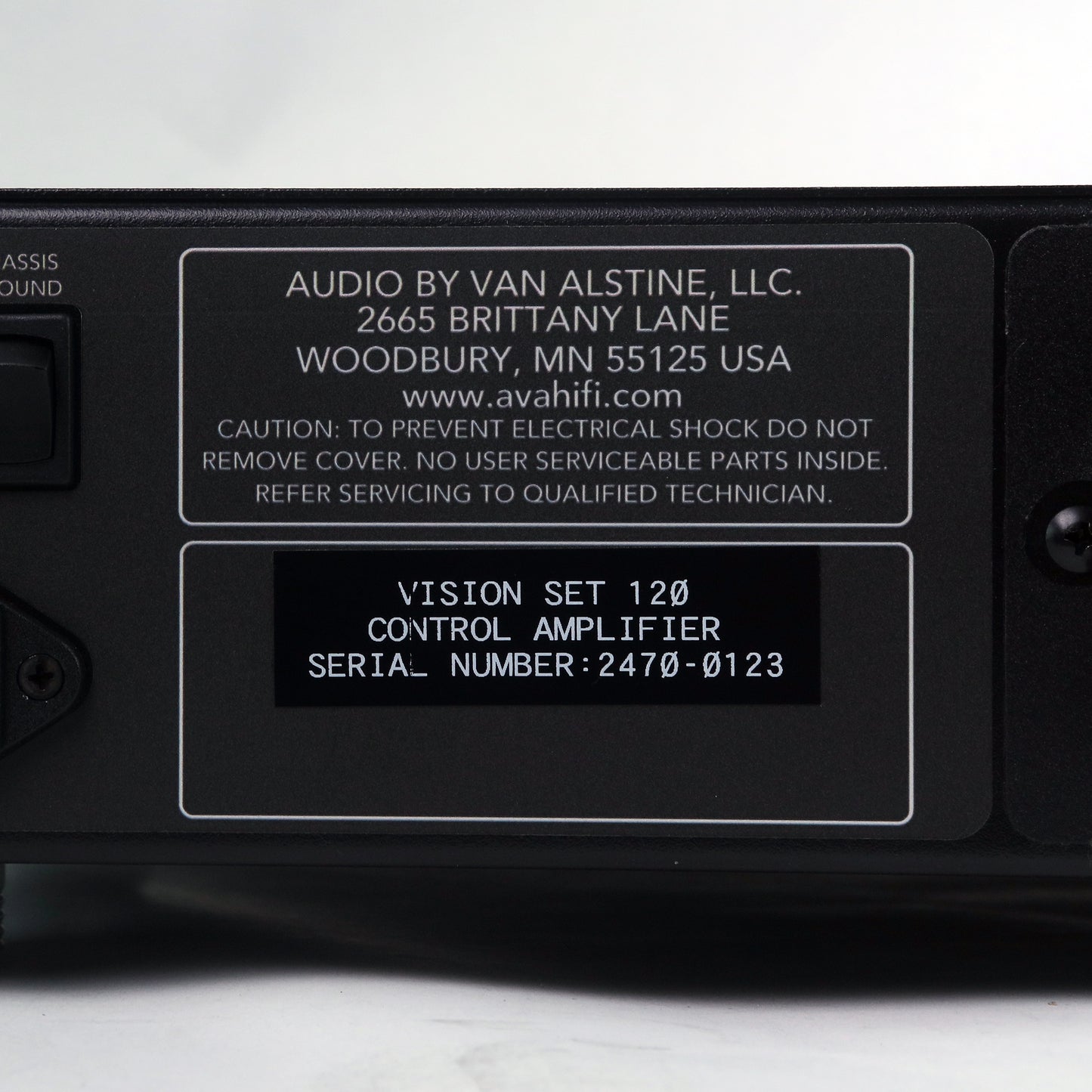 Audio by Van Alstine Vision SET 120 Control (USED)