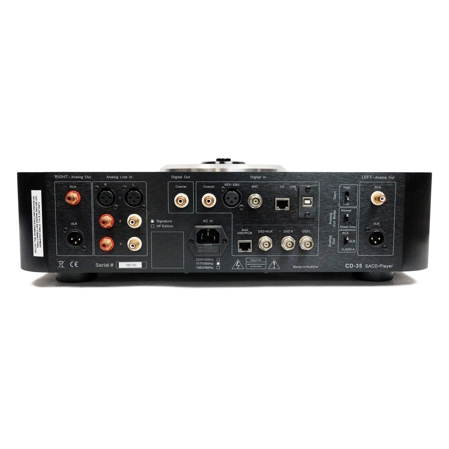 Ayon CD-35 SACD Player - Black (USED)