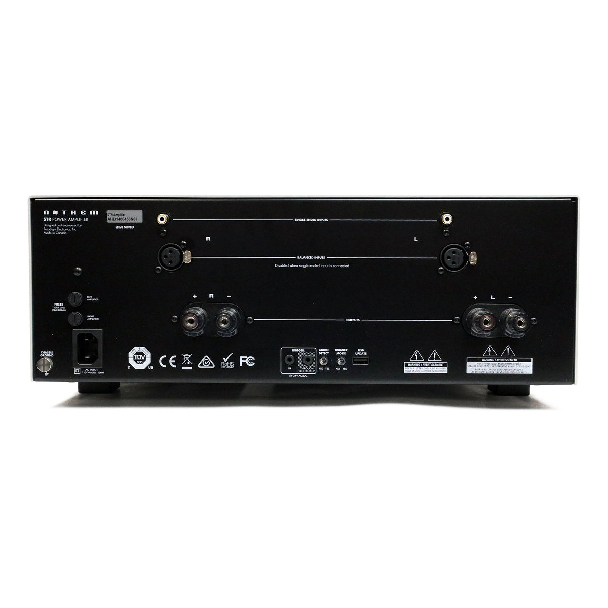 Anthem STR Power Amplifier Silver (USED)