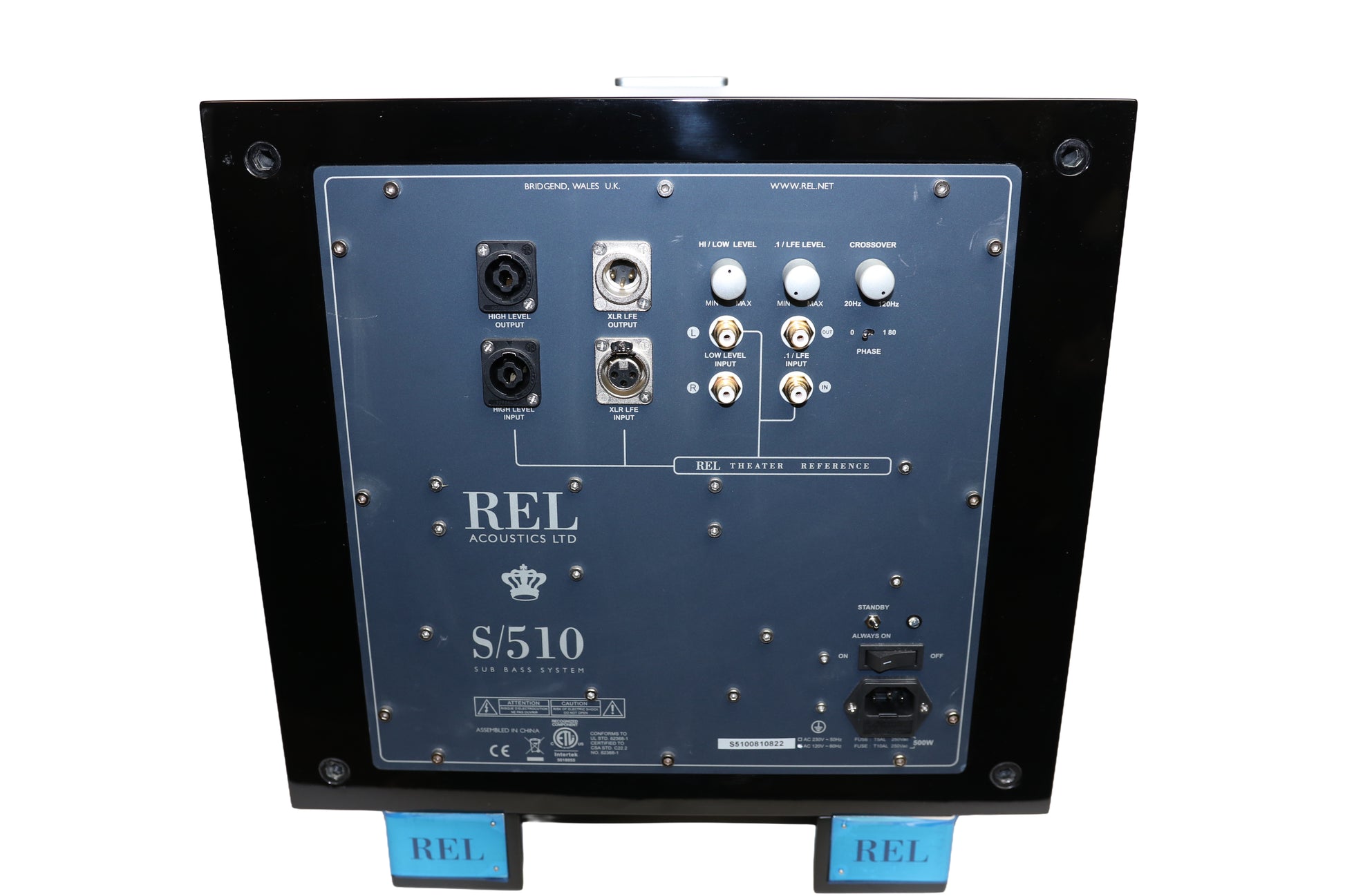 REL Acoustics S/510 Subwoofer Black (USED)