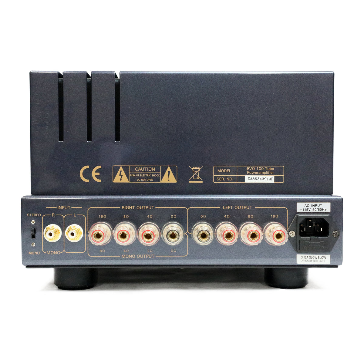 PrimaLuna EVO 100 Tube Poweramp Black (USED)