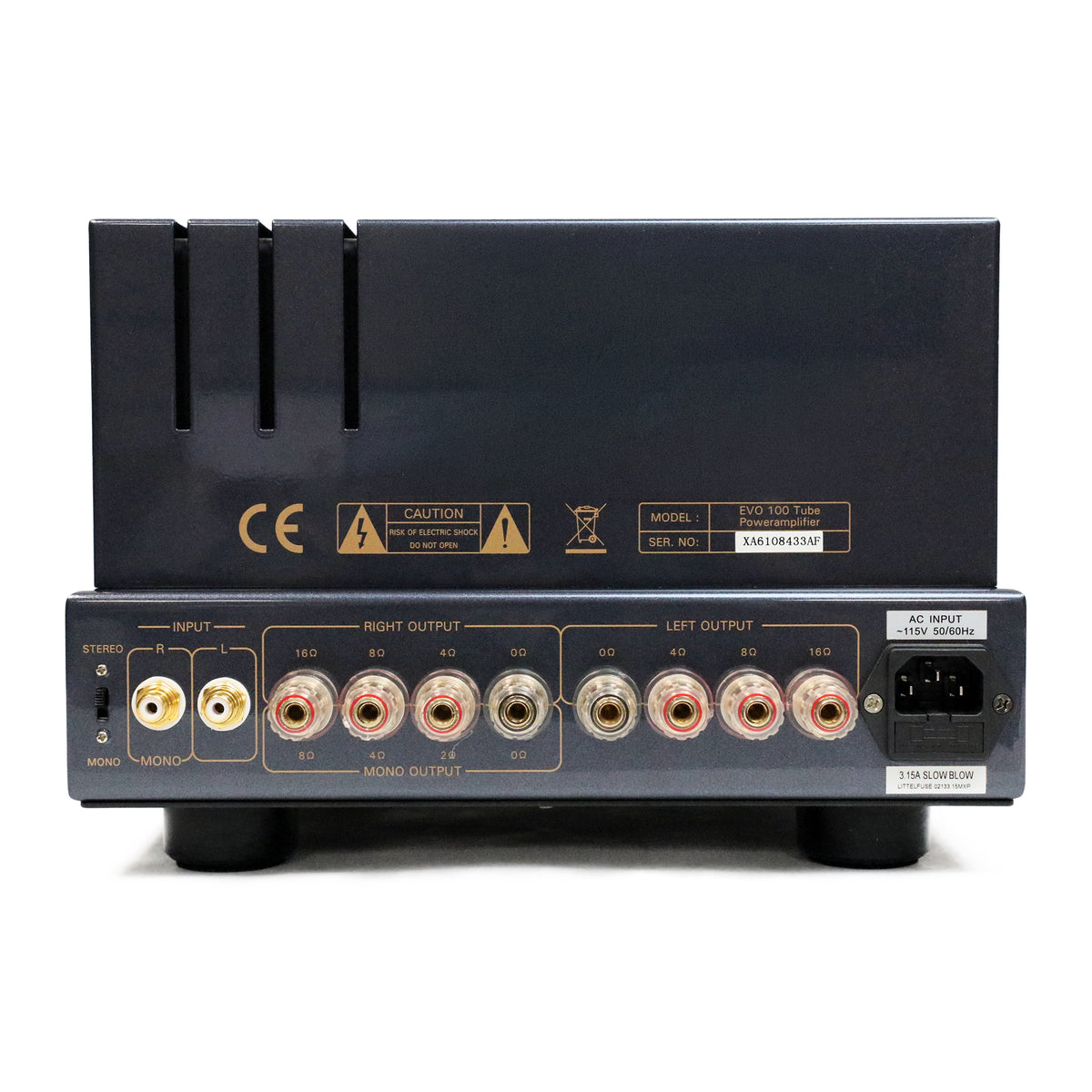 PrimaLuna EVO 100 Tube Poweramp Black (USED)