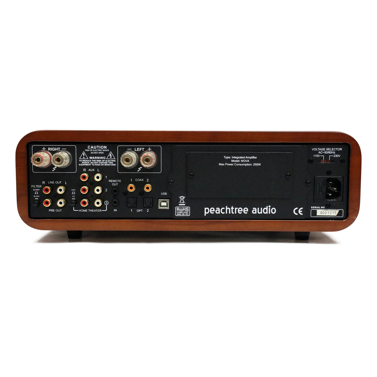 Peachtree Audio Nova Integrated Amplifier / DAC - Cherry (OPEN)