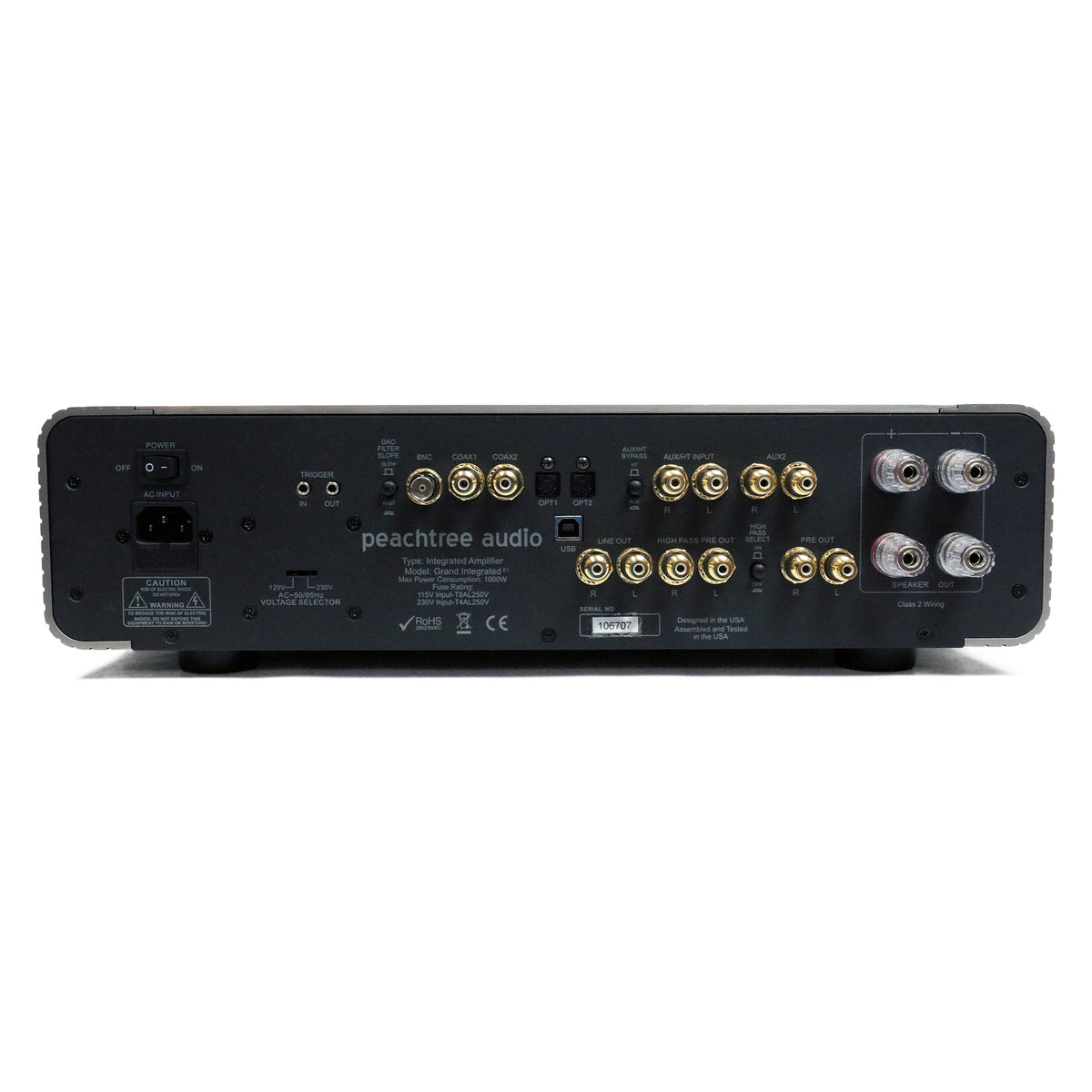 Peachtree Audio Grand Integrated X-1 Amplifier / DAC (OPEN)