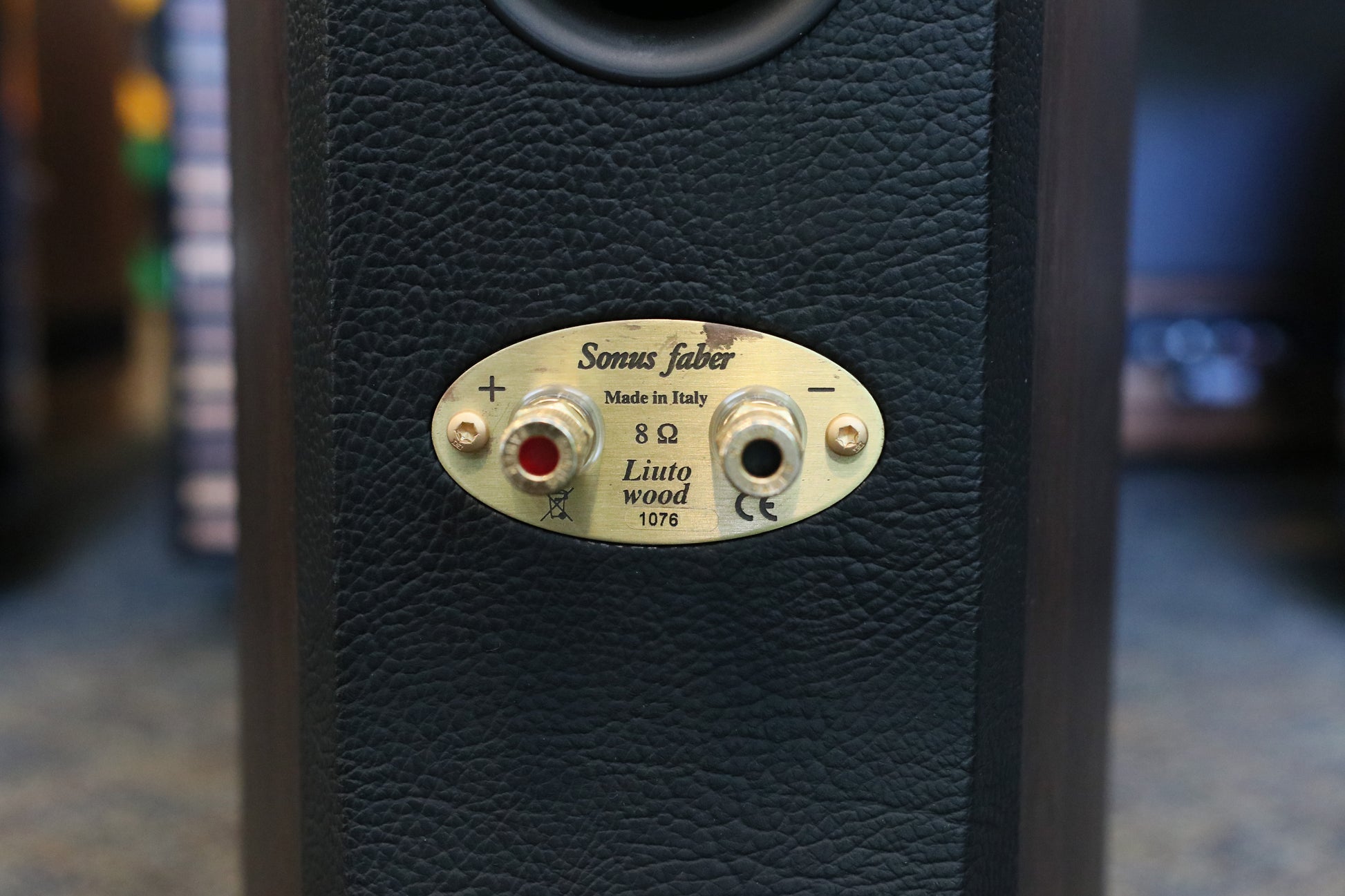 Sonus Faber Liuto Smoked Oak Floorstanding Loudspeakers (pair) (USED)