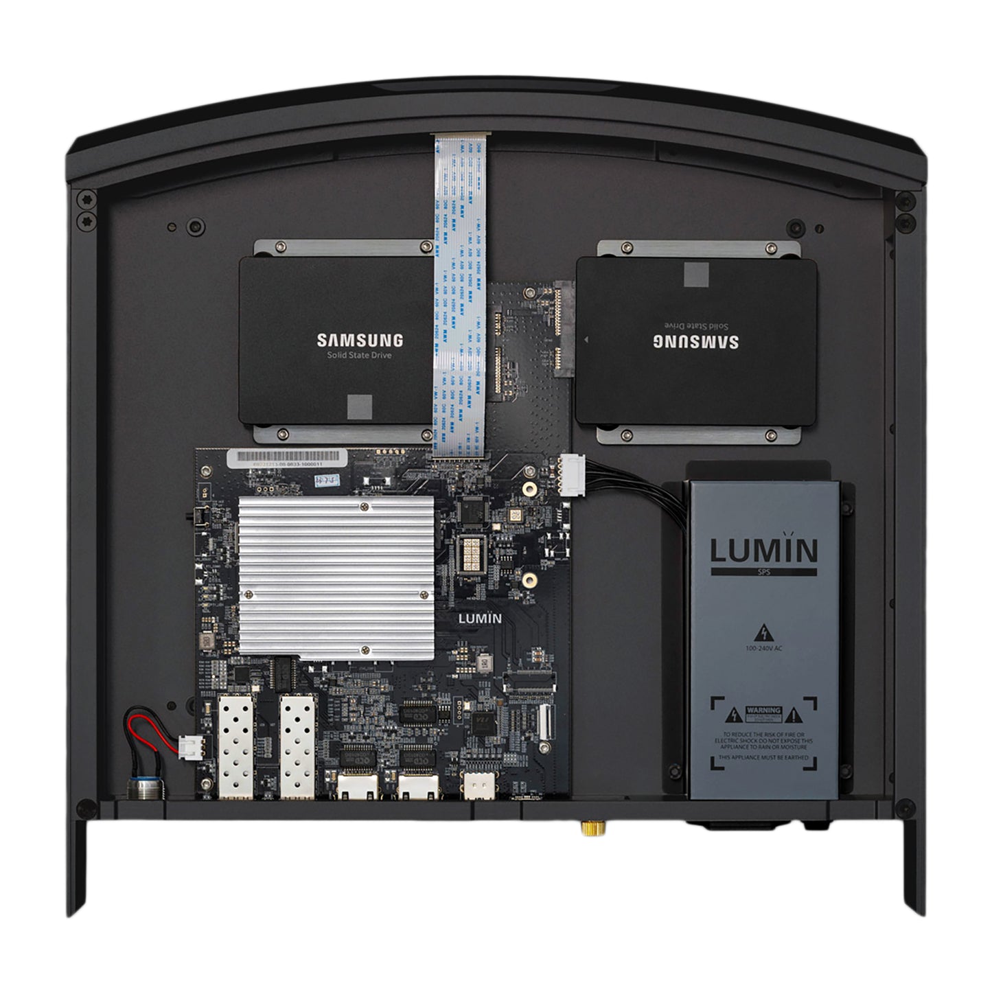 Lumin L2 Network Attached Storage / 4-Port Network Switch