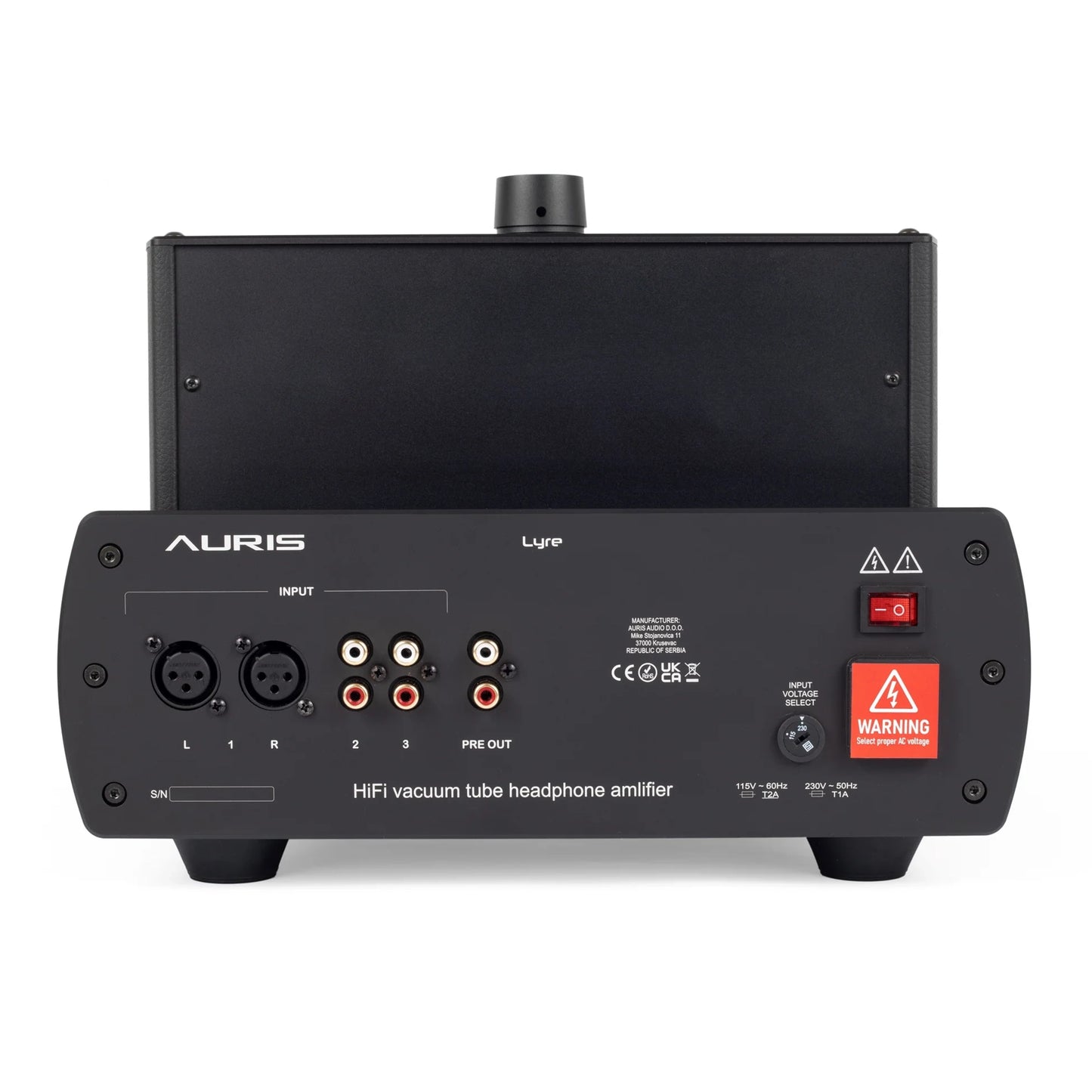 Auris Lyre Tube Headphone Amplifier