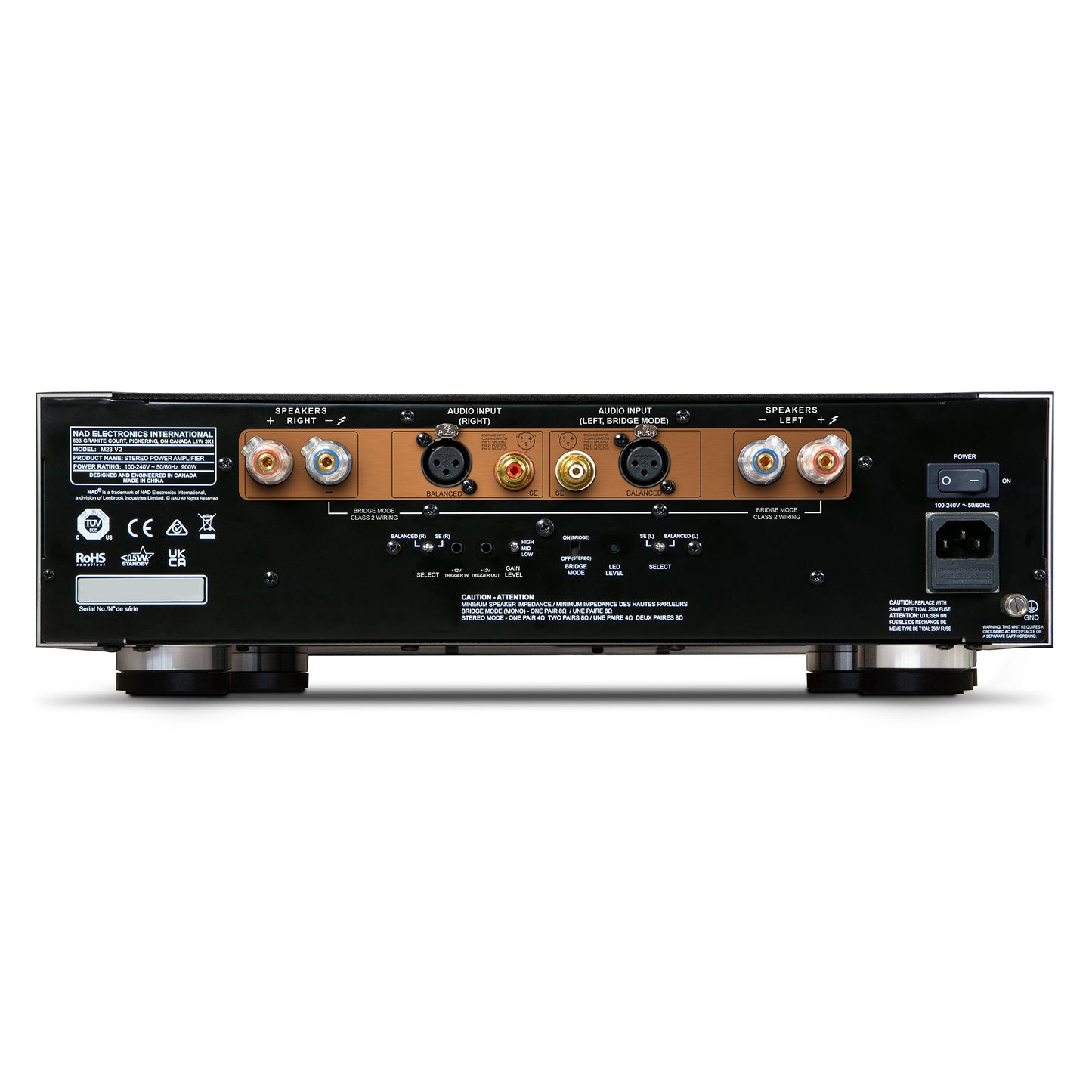 NAD M23 V2 Stereo Power Amplifier