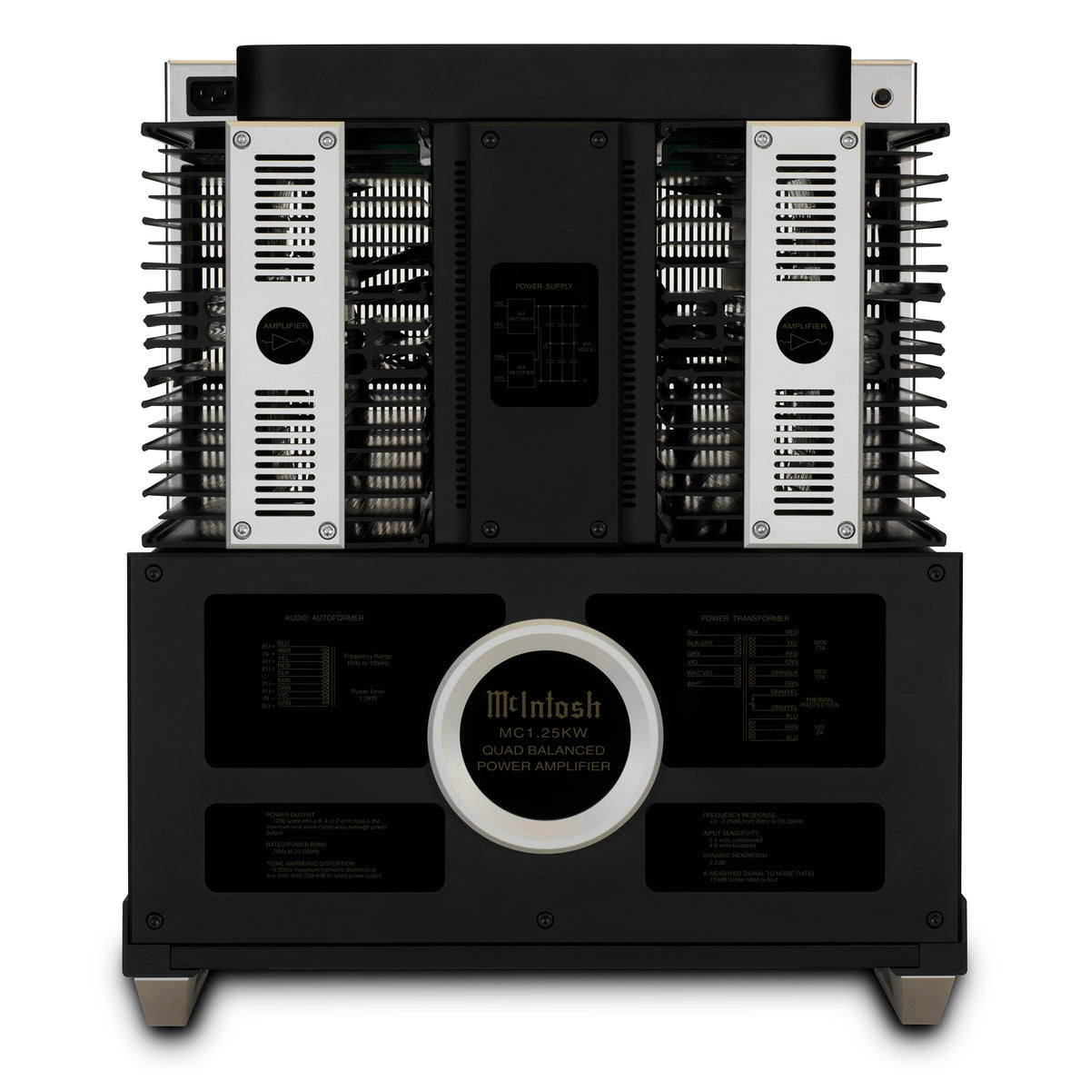 McIntosh MC1.25KW 1-Channel Power Amplifier (each)
