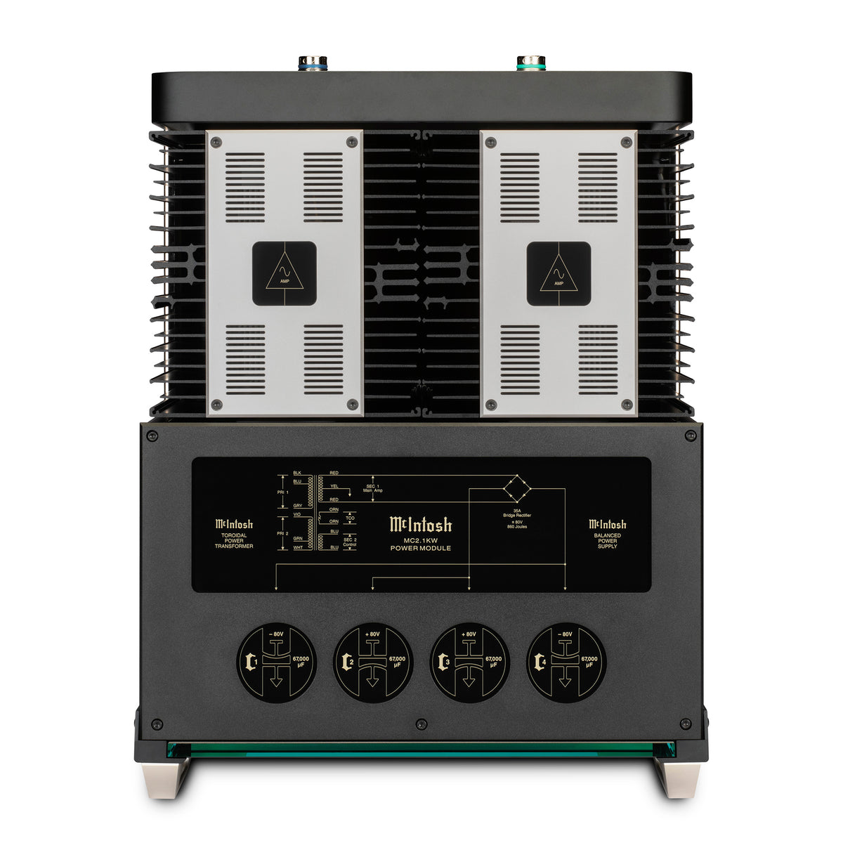 McIntosh MC2.1KW 1-Channel Power Amplifier (each)