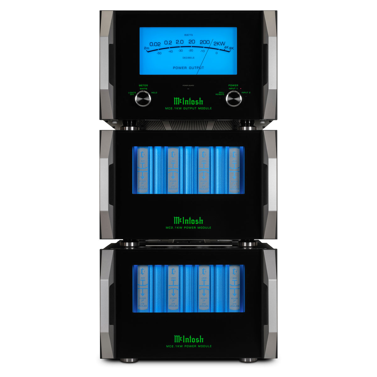 McIntosh MC2.1KW 1-Channel Power Amplifier (each)