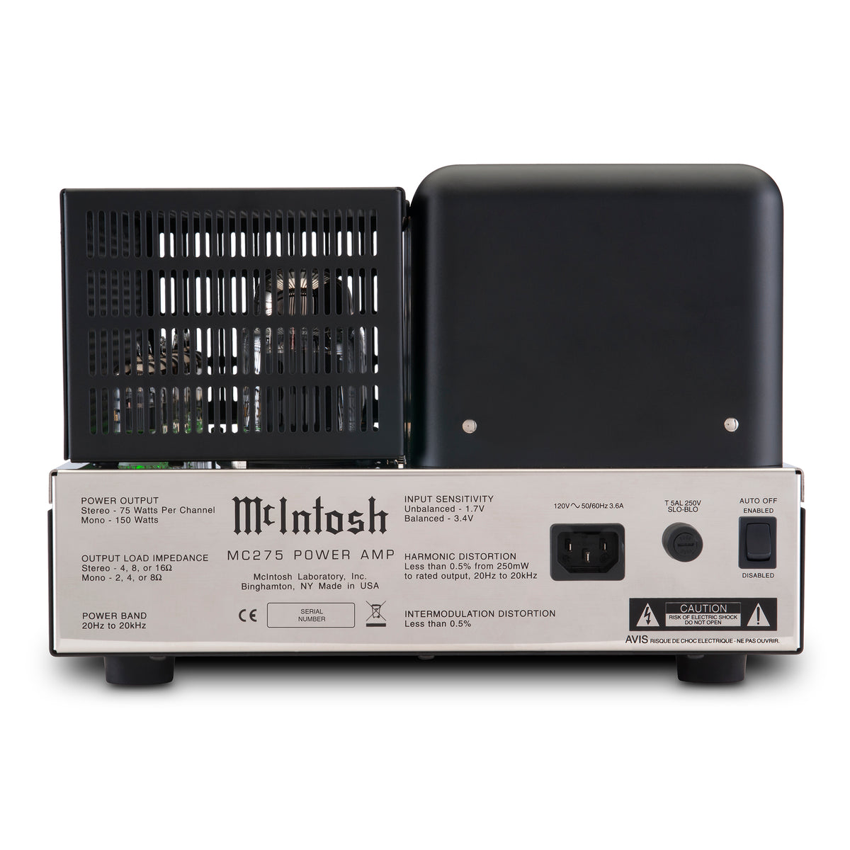 McIntosh MC275 2-Channel Vacuum Tube Power Amplifier